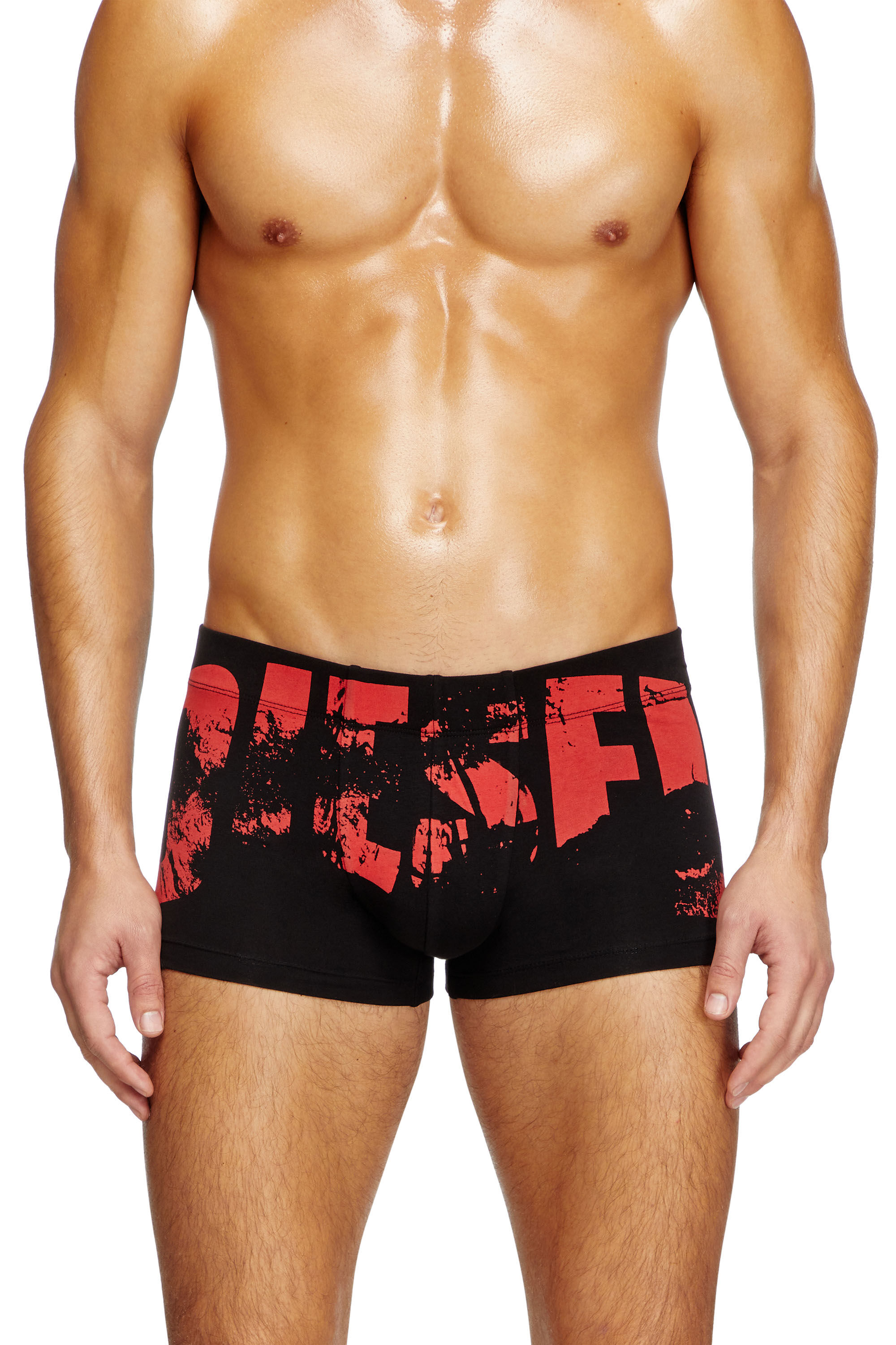Diesel - DAMIEN-D-POP, Boxer avec logo vieilli Homme in Polychrome - 3