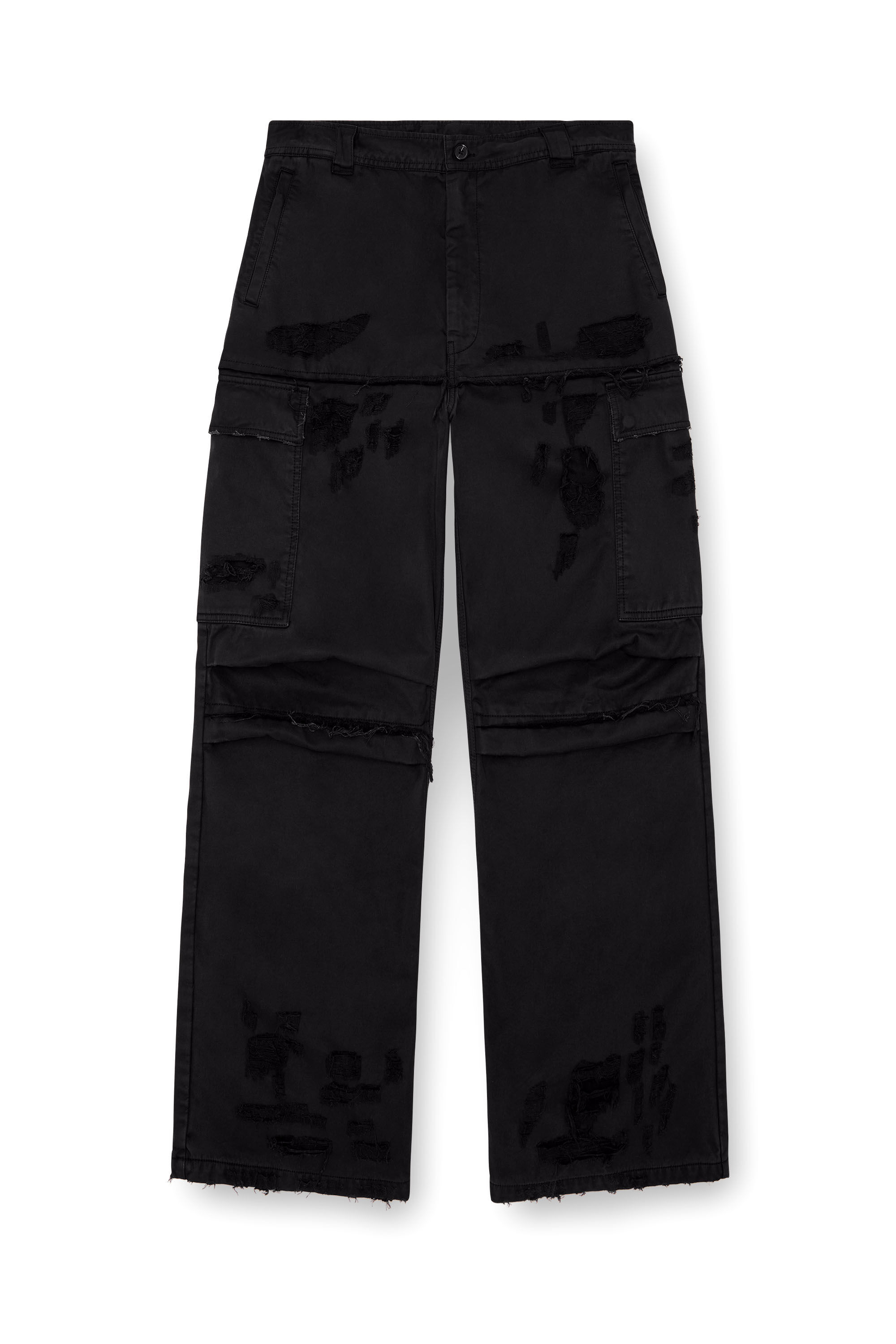 高感度ショップで2023年売れたブランド Men's Cargo pants in cotton dobby | Black | Diesel パンツ
