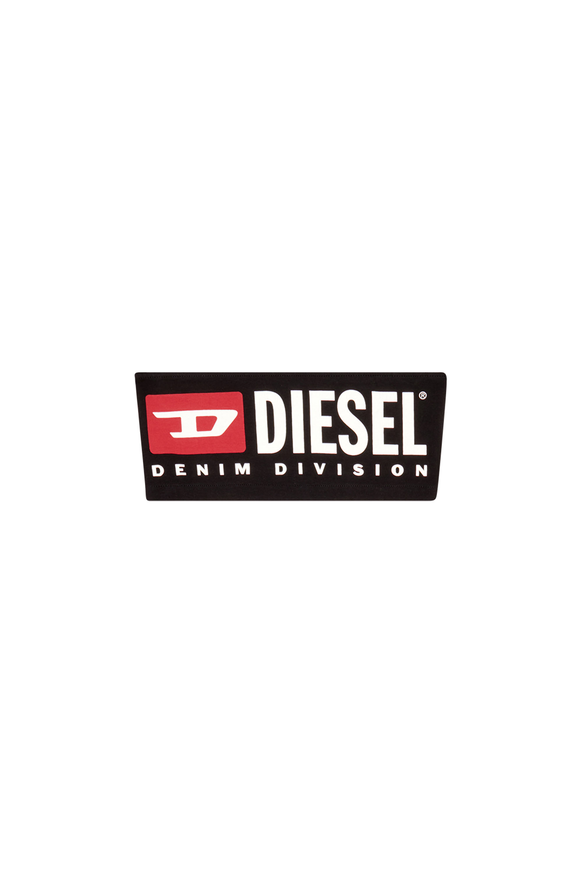 Diesel - UFSB-MELANIE, Soutien-gorge sans bretelles avec maxi logo Femme in Noir - 2