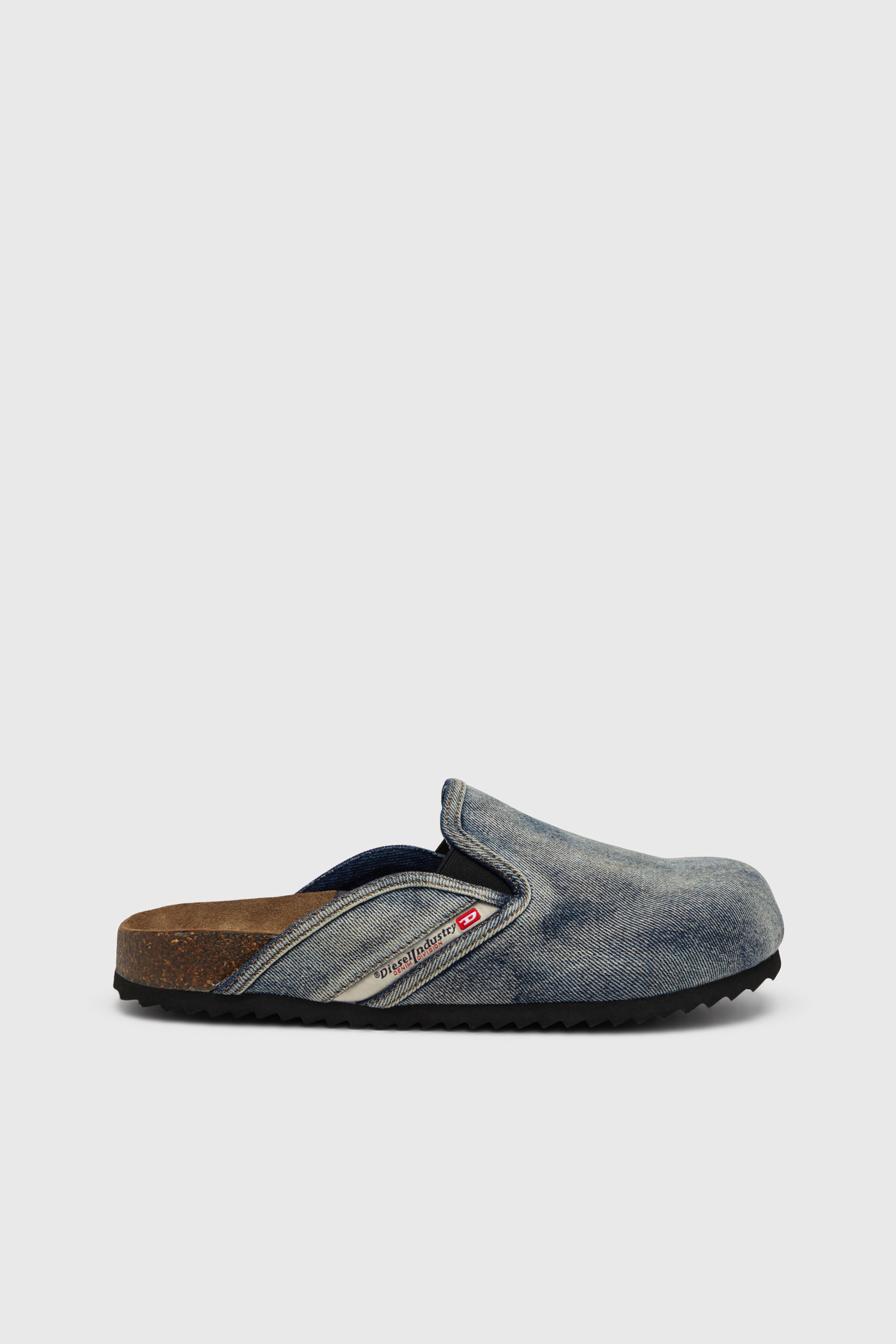 Diesel - D-WOODSTOCK SLIP-ON, D-Woodstock-Mules en denim Homme in Bleu - 1
