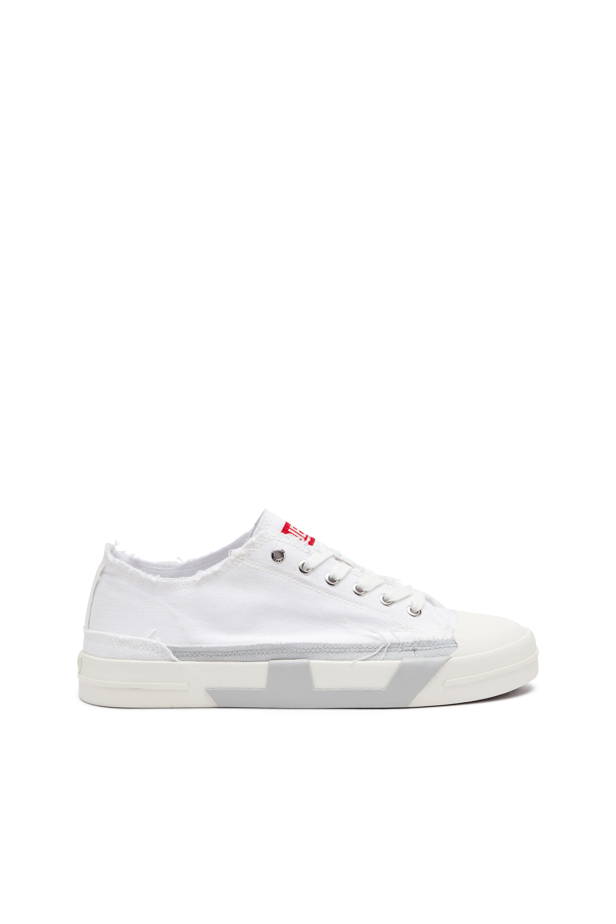 Diesel - S-D-VERSE LOW W, S-D-Verse-Baskets en toile effilochée Femme in Polychrome - 1