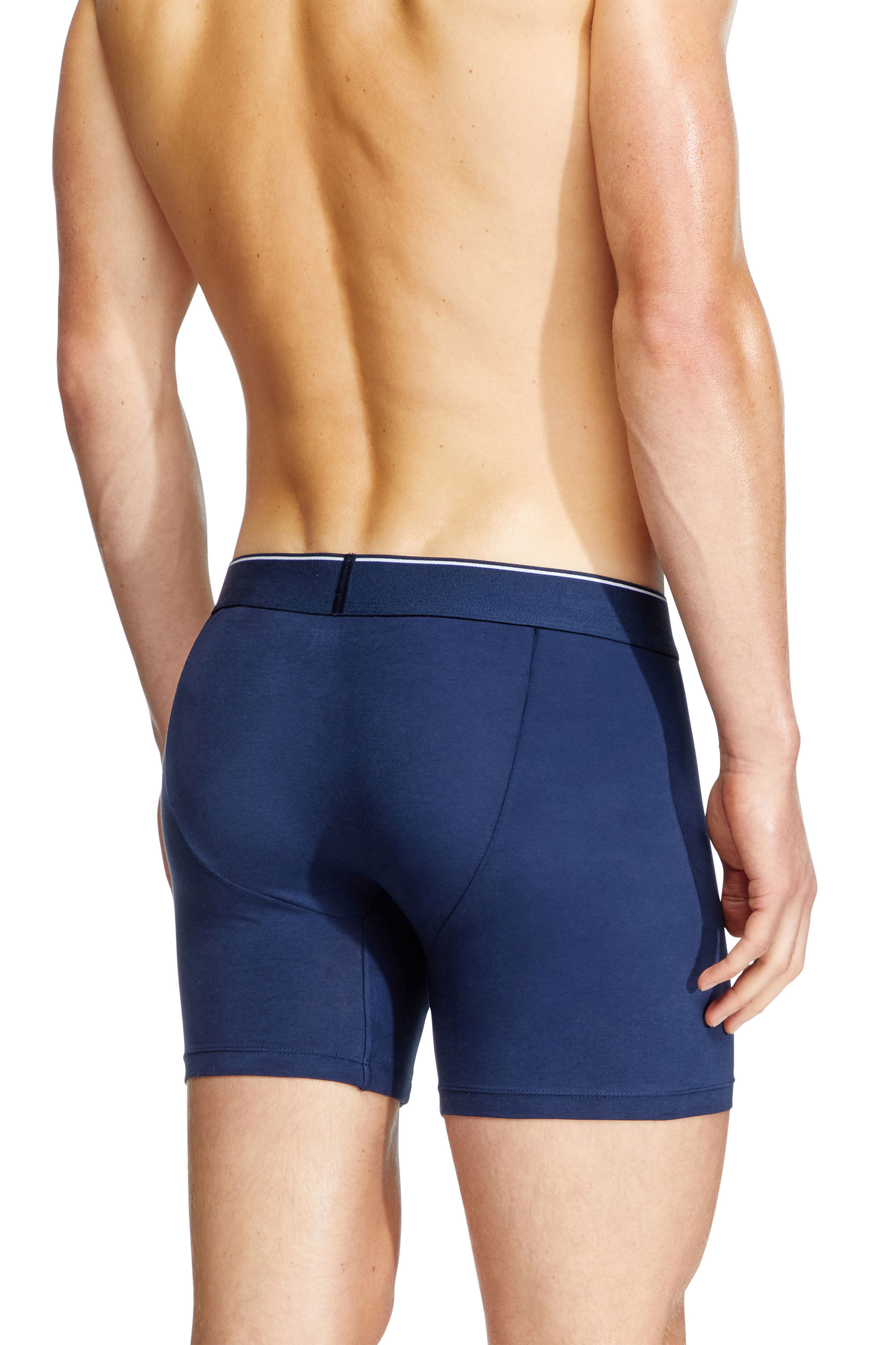 Diesel - MAX-3PACK, Lot de trois boxer en coton stretch Homme in Polychrome - 4