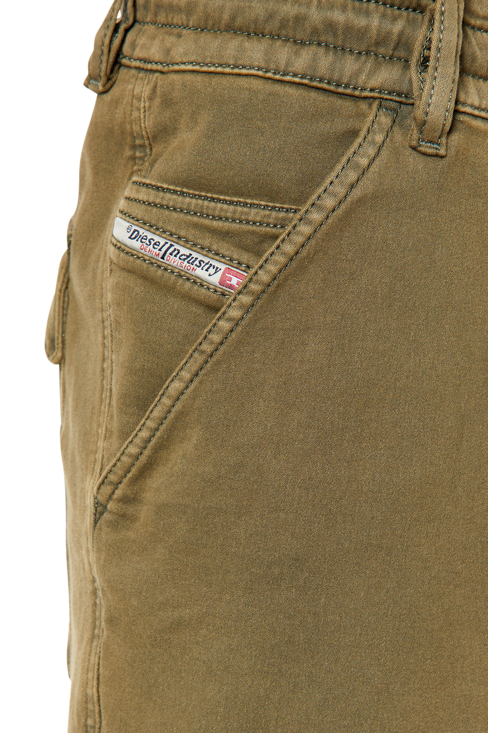 Diesel - Tapered 2030 D-Krooley Joggjeans® 068DY, Military Green - Image 5