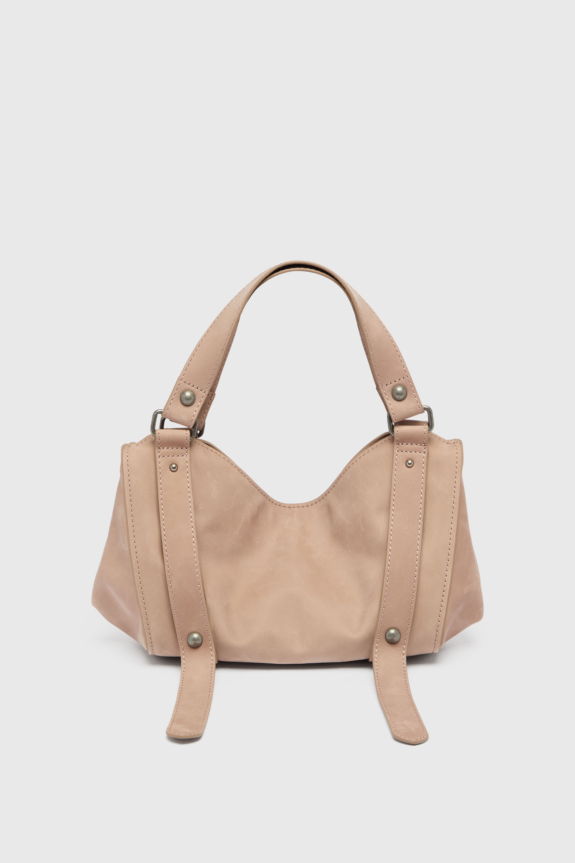 Diesel - D-ONE TOPHANDLE S, D-One-Sac small &agrave; poign&eacute;e sup&eacute;rieure en cuir trait&eacute; Femme in Rose - 3