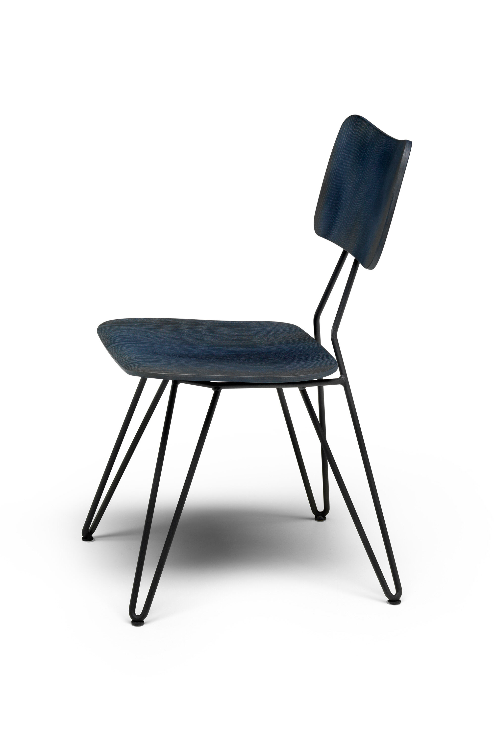 Diesel - 00DL0F01 OVERDYED SIDE CHAIR, Bleu - Image 1