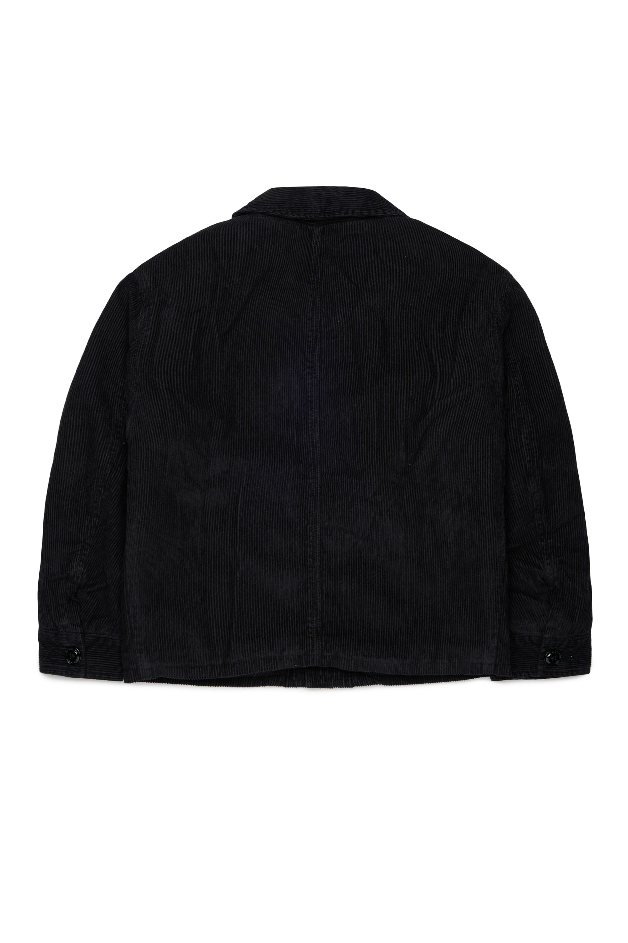 Diesel - JMILL, Surchemise en velours c&ocirc;tel&eacute; Homme in Noir - 2