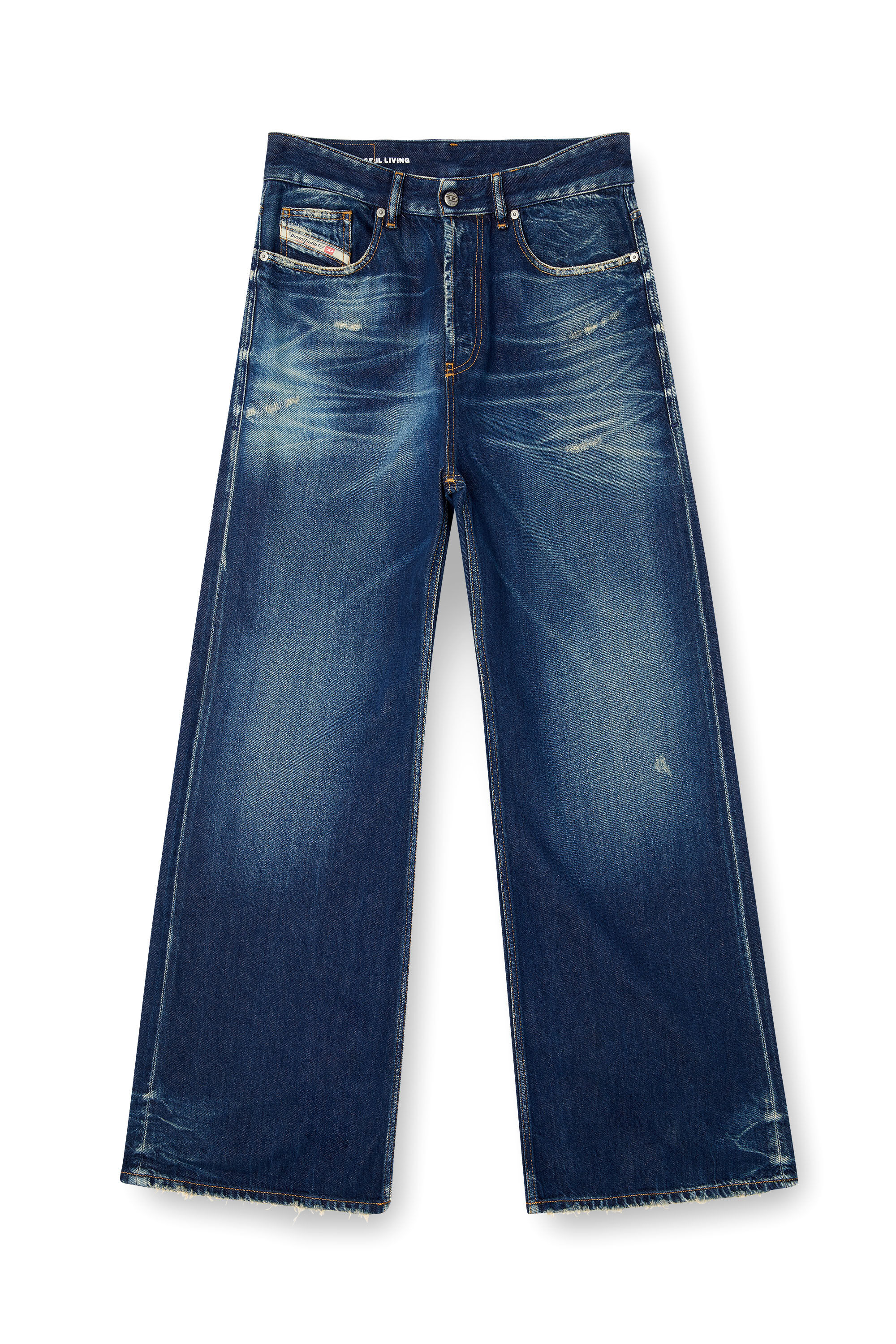Men's Relaxed Jeans | Low Waist D-RiseDark Blue | Diesel [[Country]]