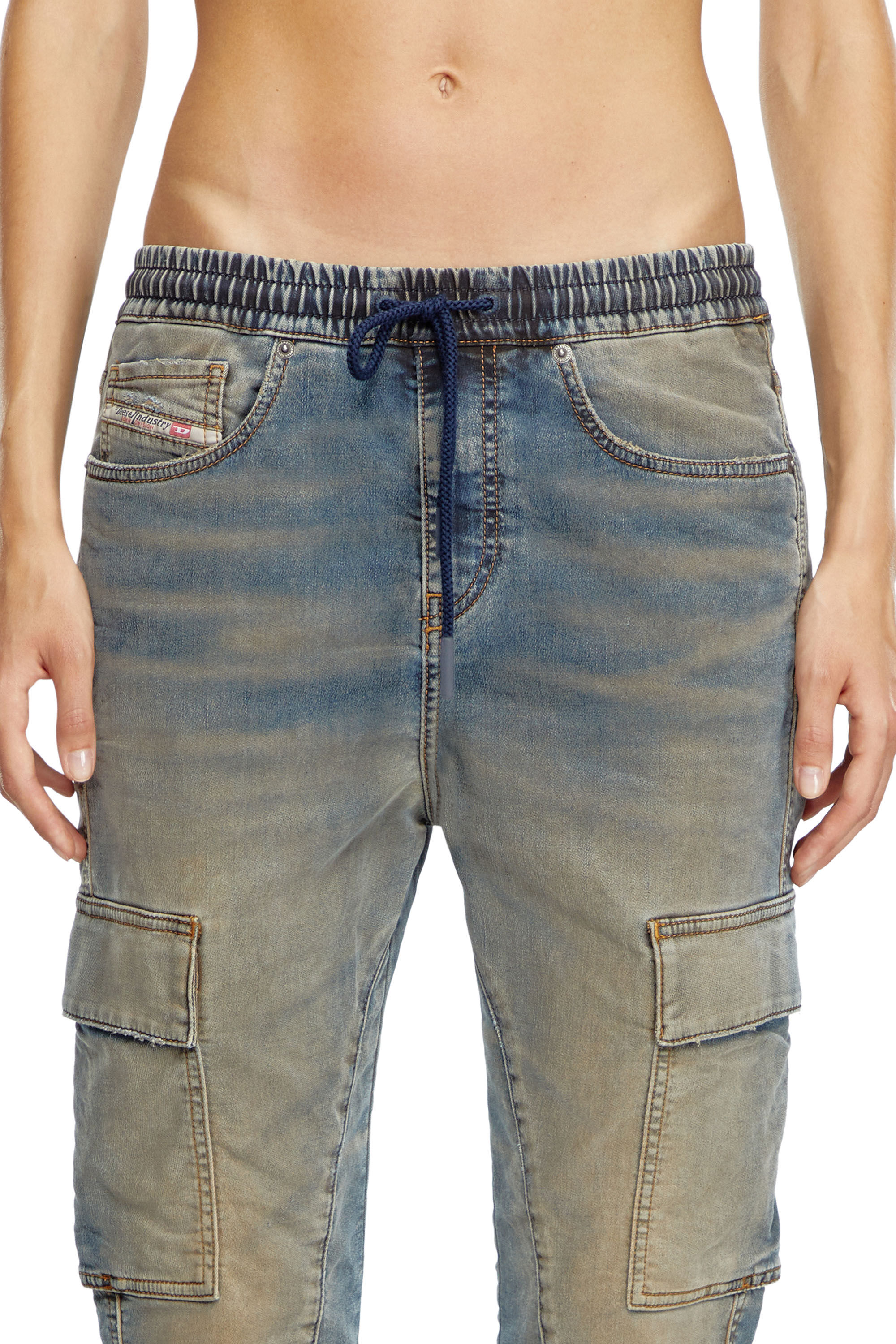 Diesel - Femme Slim 2051 D-Ursy Joggjeans® 068MB, Bleu moyen - Image 5