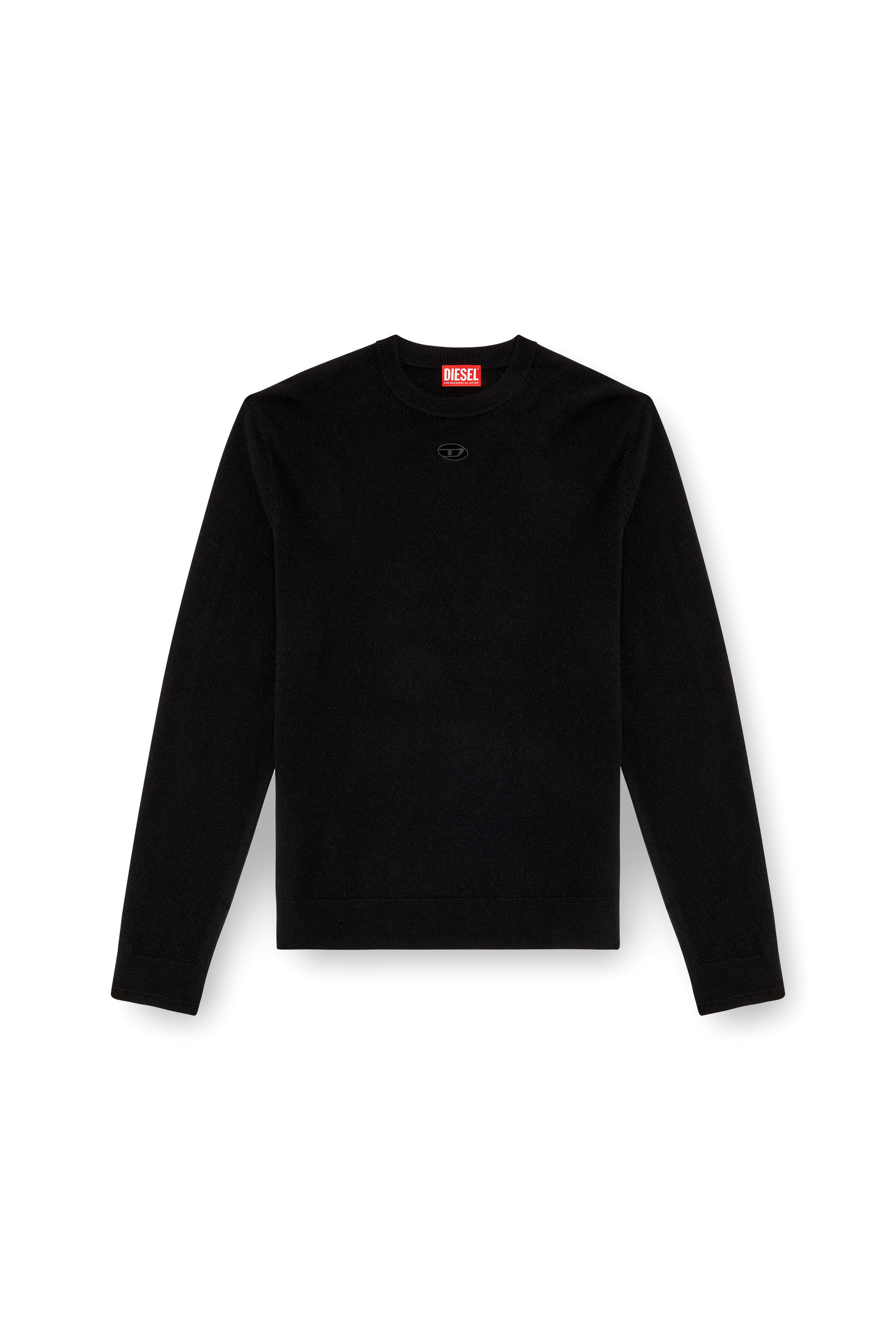 Diesel - K-VIERI, Pull en laine et cachemire Homme in Noir - 2