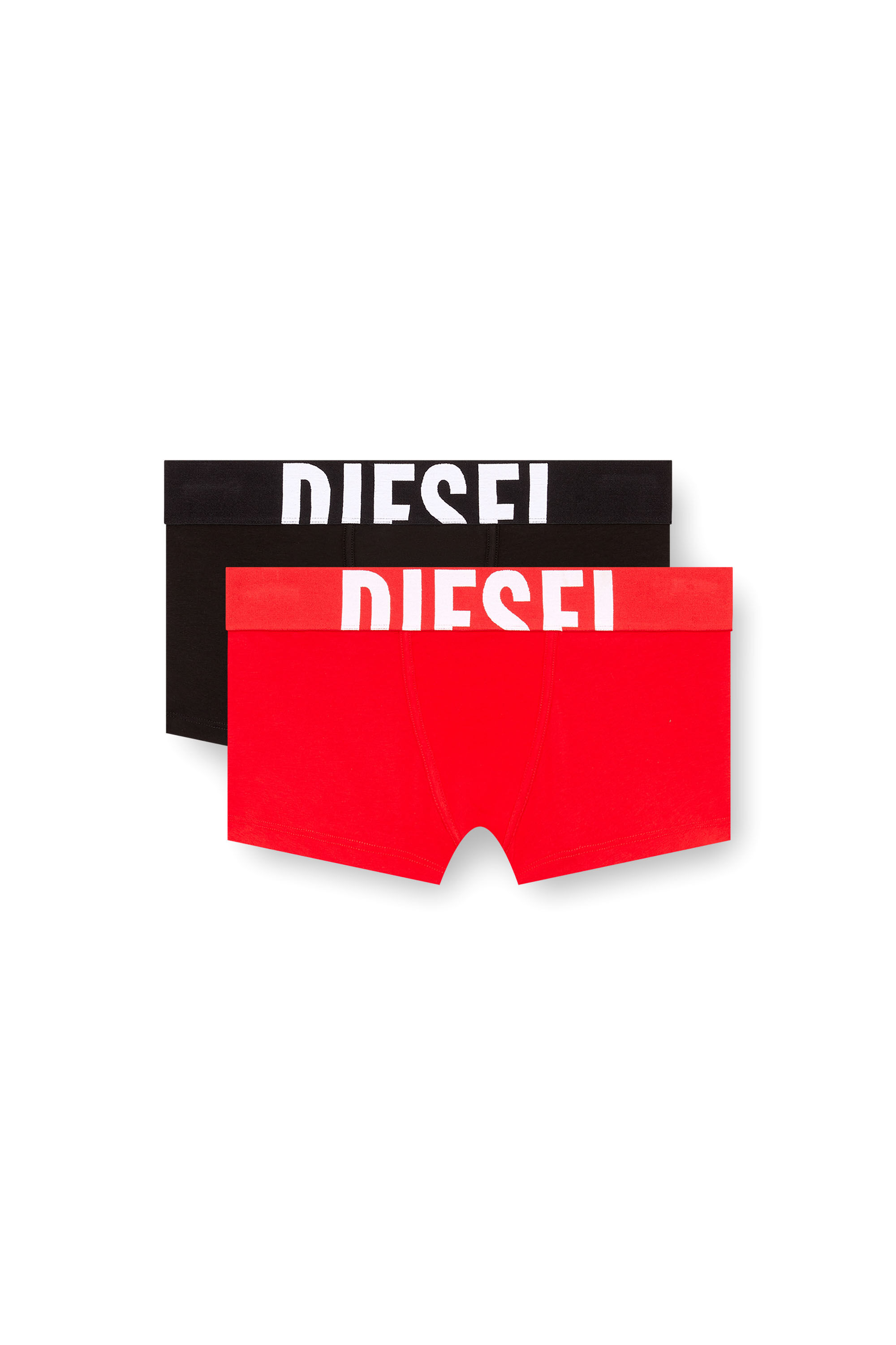 Women's 2-pack of boy shorts with cut logo | Multicolor | Diesel
