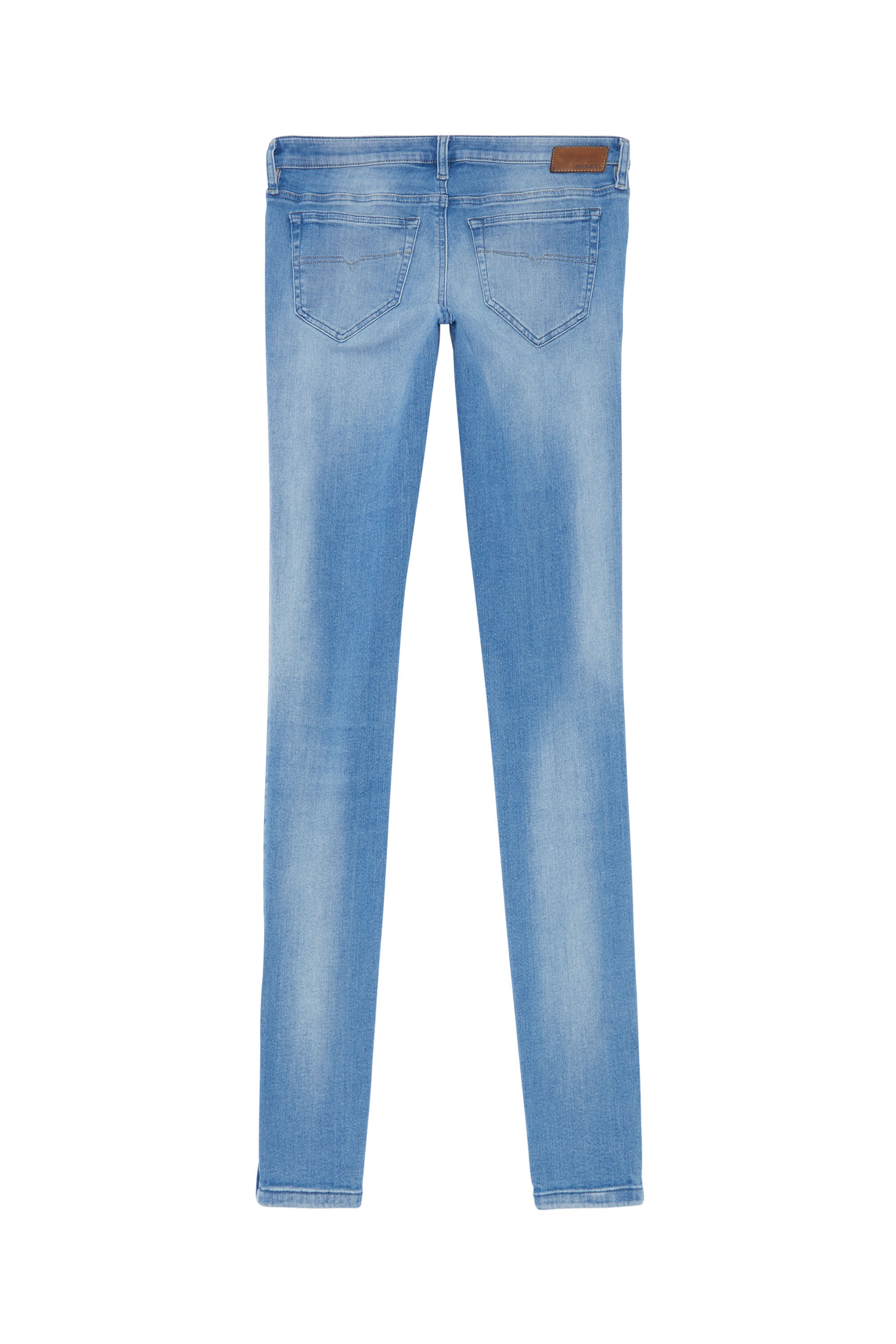 Diesel - SKINZEE-LOW-ZIP, Femme - Jeans Bleu clair Femme in Bleu - 2