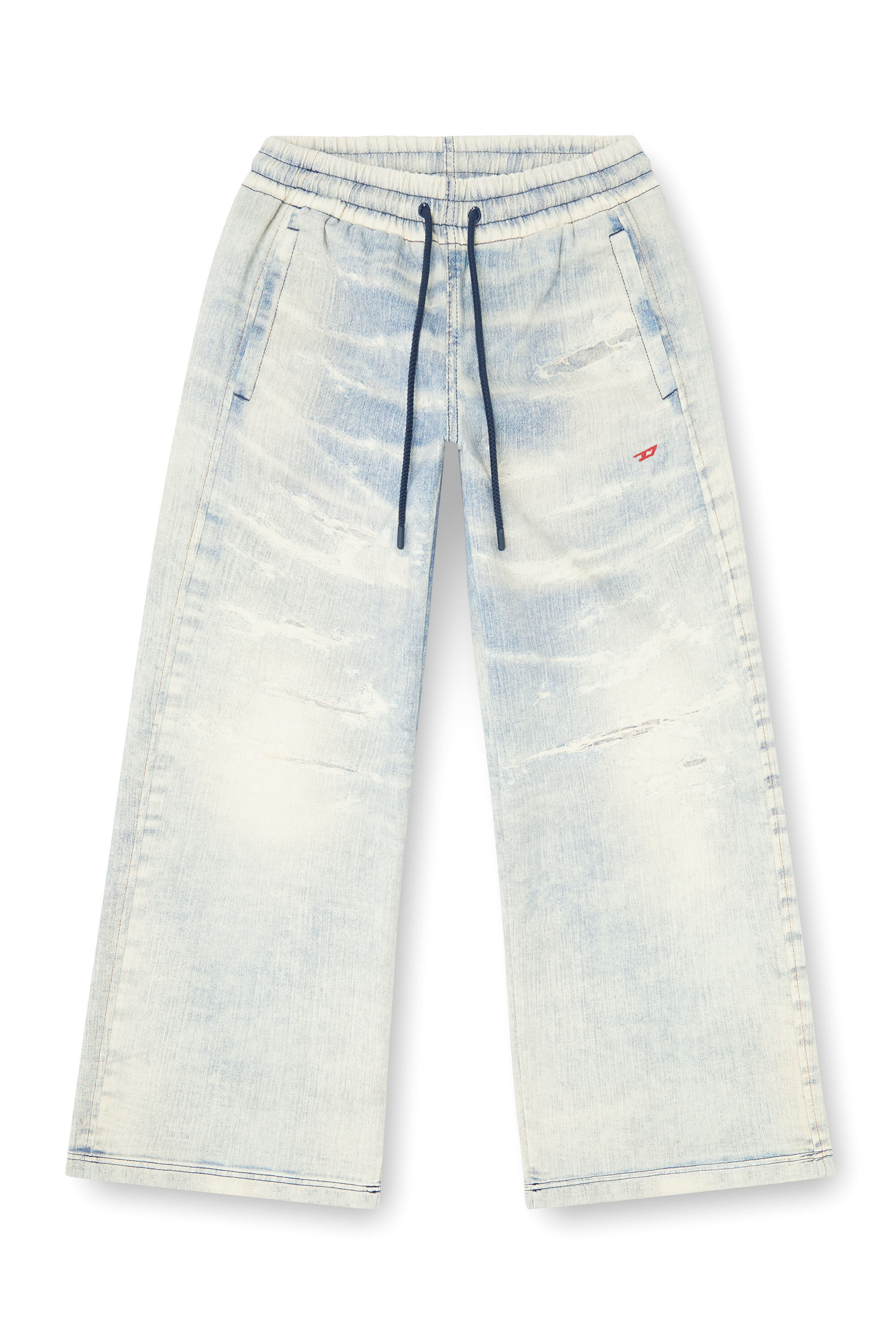 Diesel - Relaxed 2078 D-Ainty Joggjeans&reg; 068XM Femme, Bleu Clair - Image 4