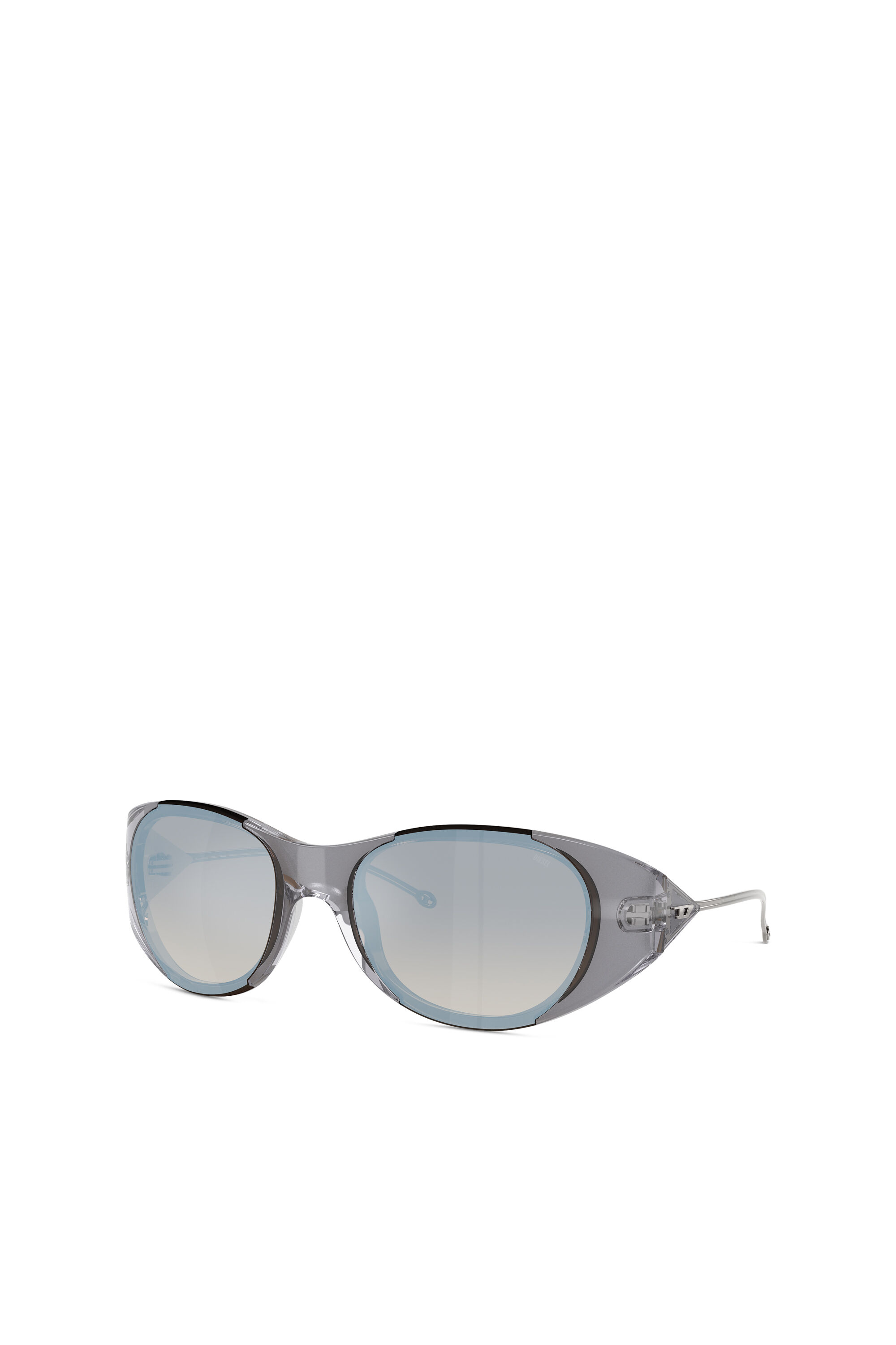 Diesel - 0DL3003, Lunettes de soleil ovales Mixte in Gris - 4