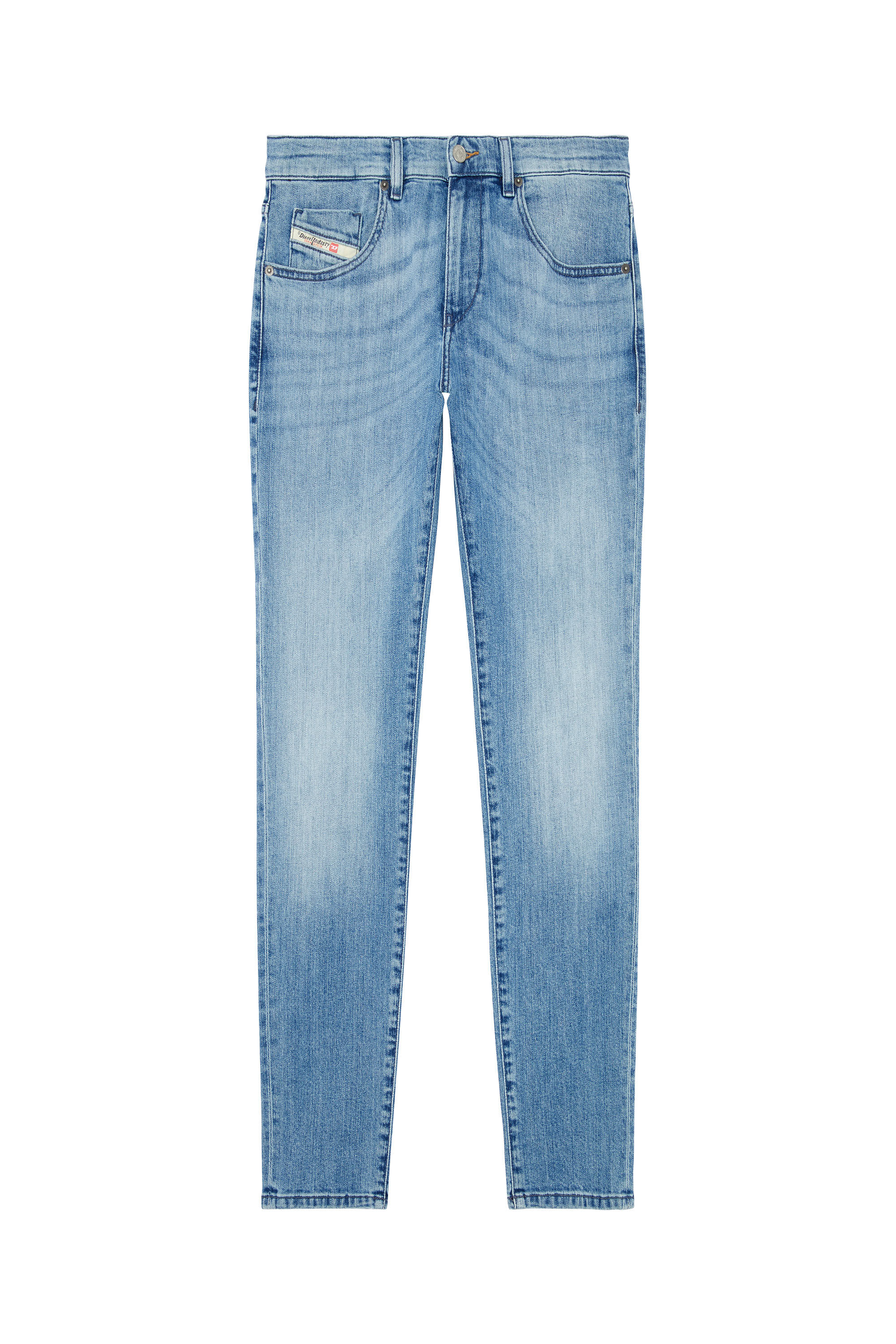 Diesel - Slim Jeans 2019 D-Strukt 0GRDI, Bleu Clair - Image 2
