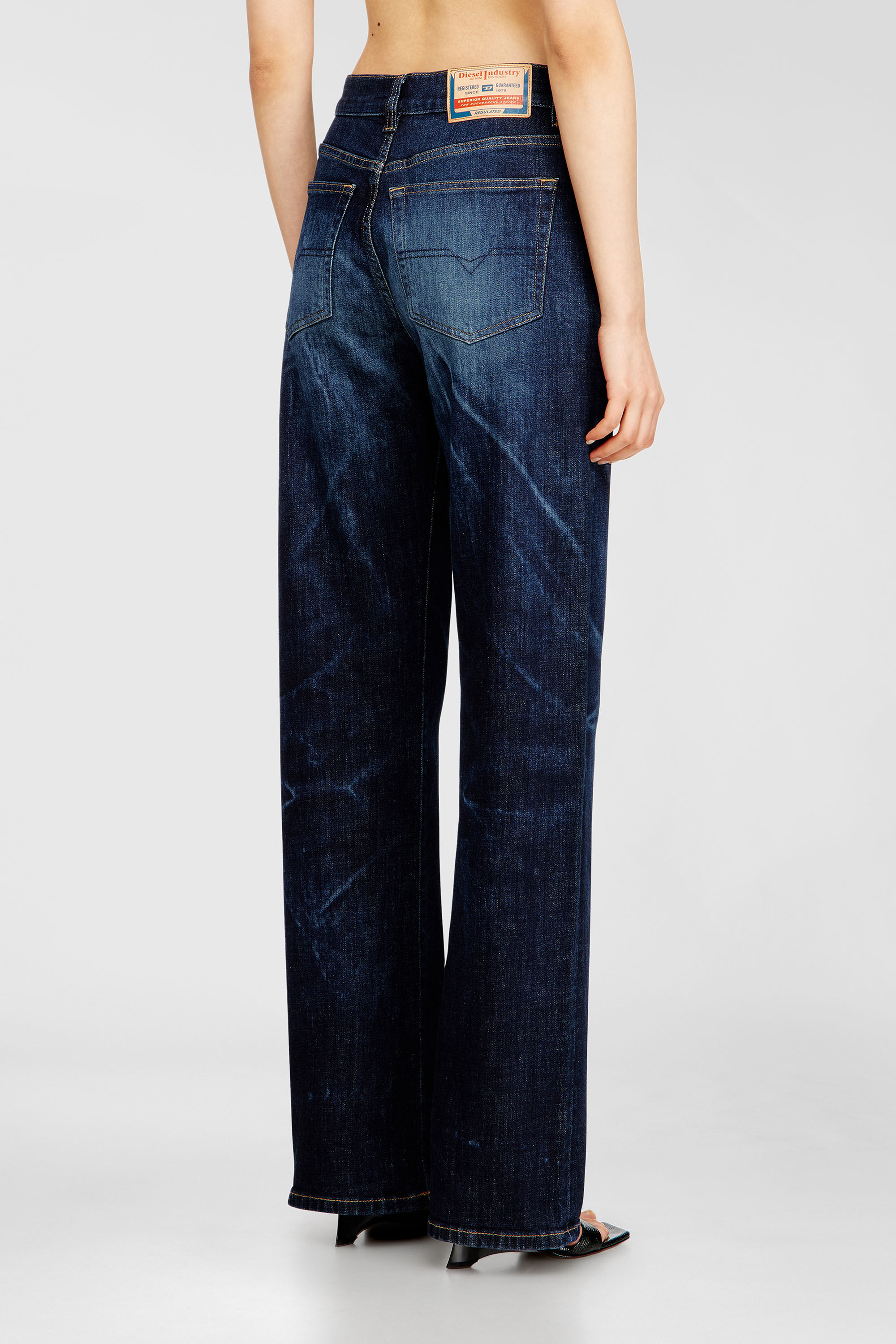 Diesel - Regular Jeans 1971 D-Sent 0ADBL Femme, Bleu Fonc&eacute; - Image 3