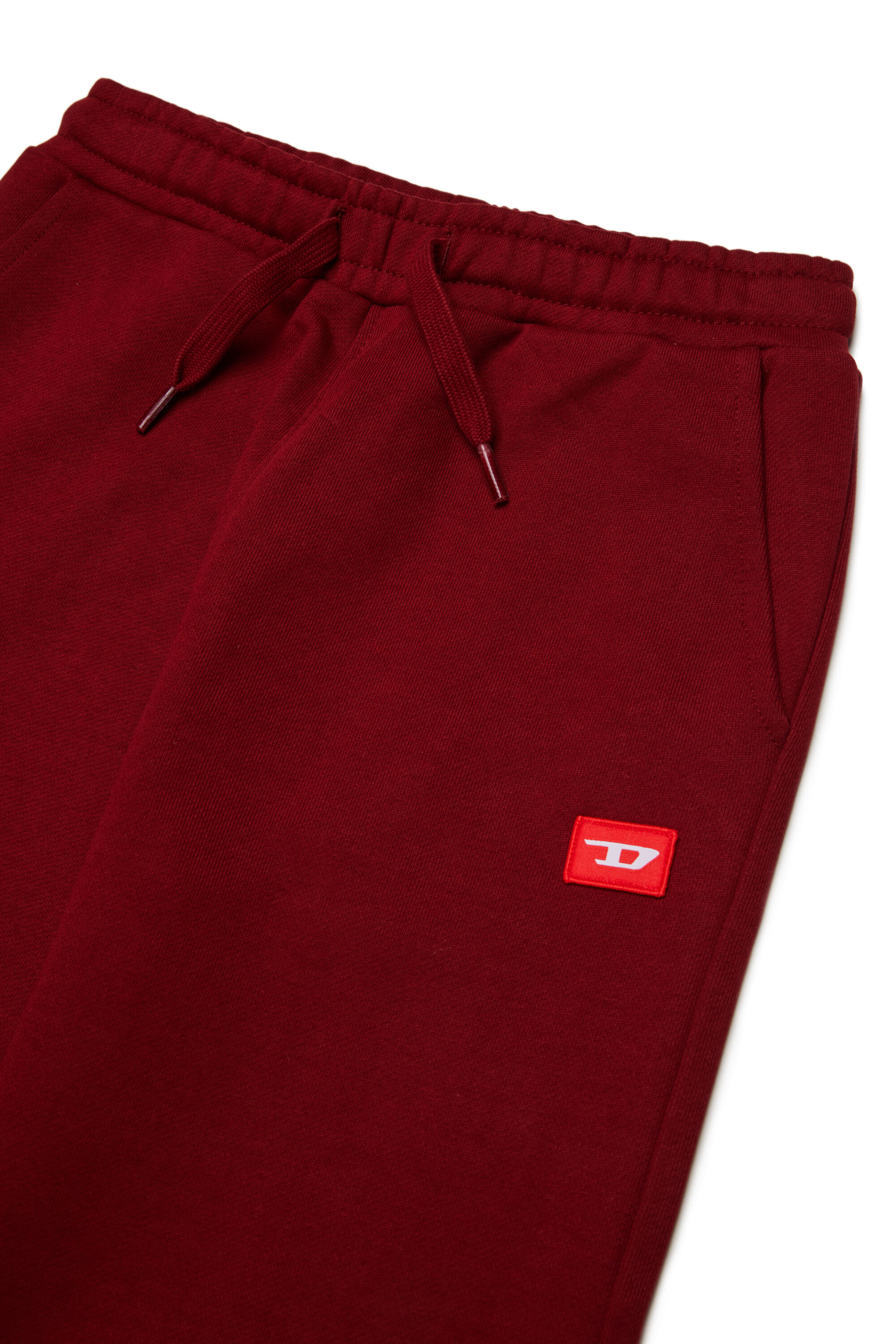 Diesel - PXGIN, Pantalons en coton avec poches lat&eacute;rales Mixte in Rouge - 3