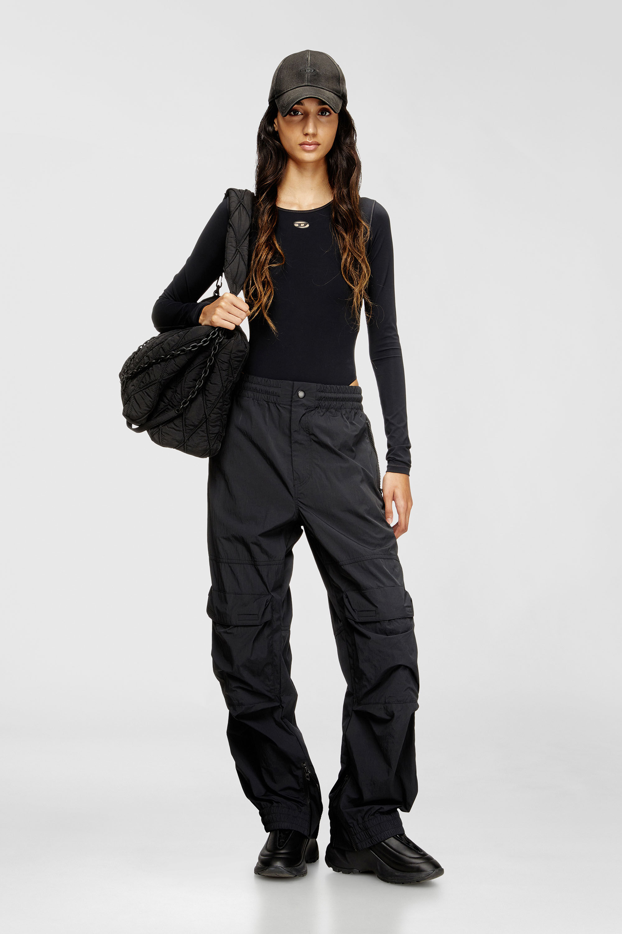 Diesel - ANGELICA-UTLT, Body avec d&eacute;coupe Oval D Femme in Noir - 6