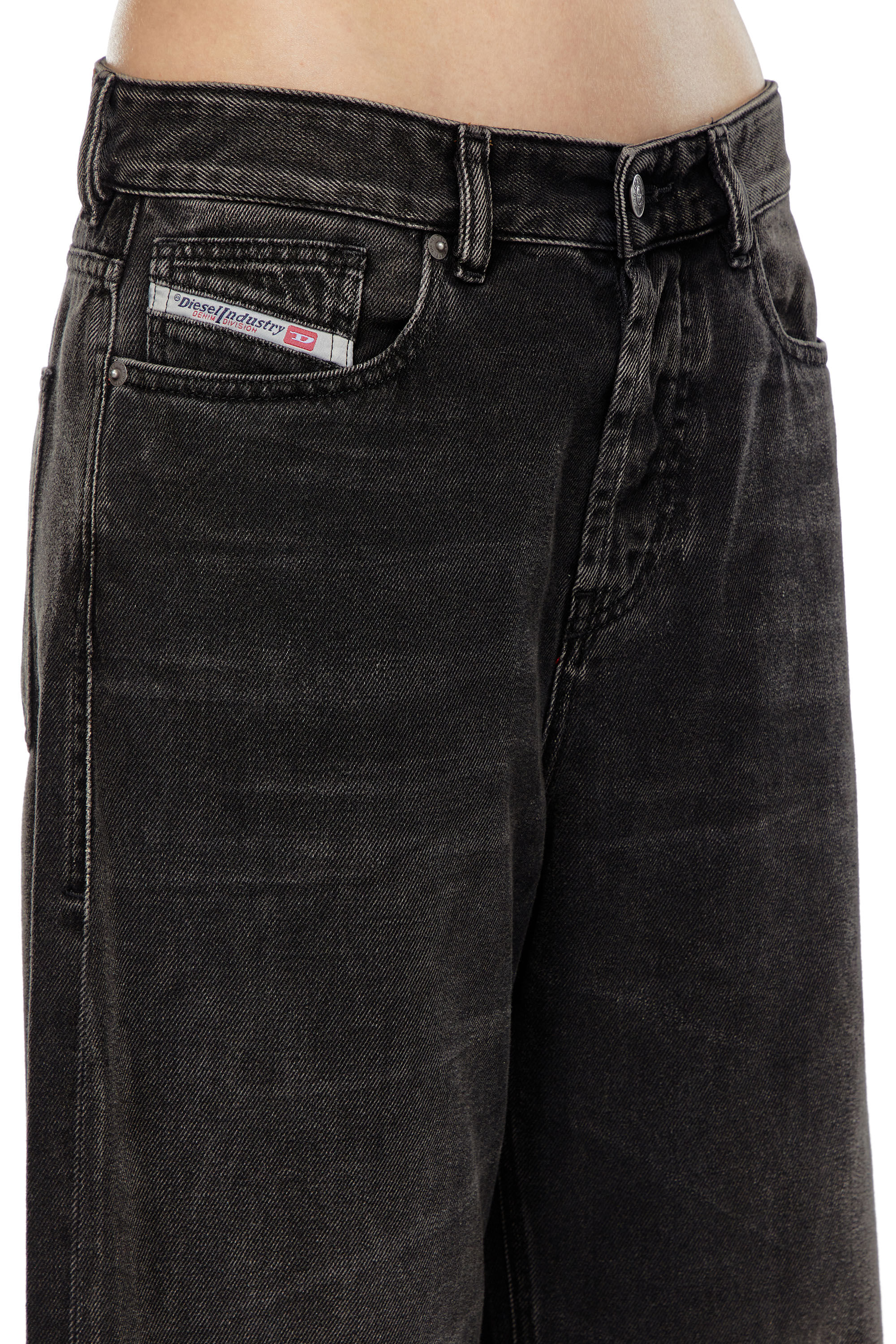 Women's Relaxed Jeans | Black/Dark grey | Diesel 1996 D-Sire Women's Relaxed Jeans | Black/Dark grey | Diesel 1996 D-Sire