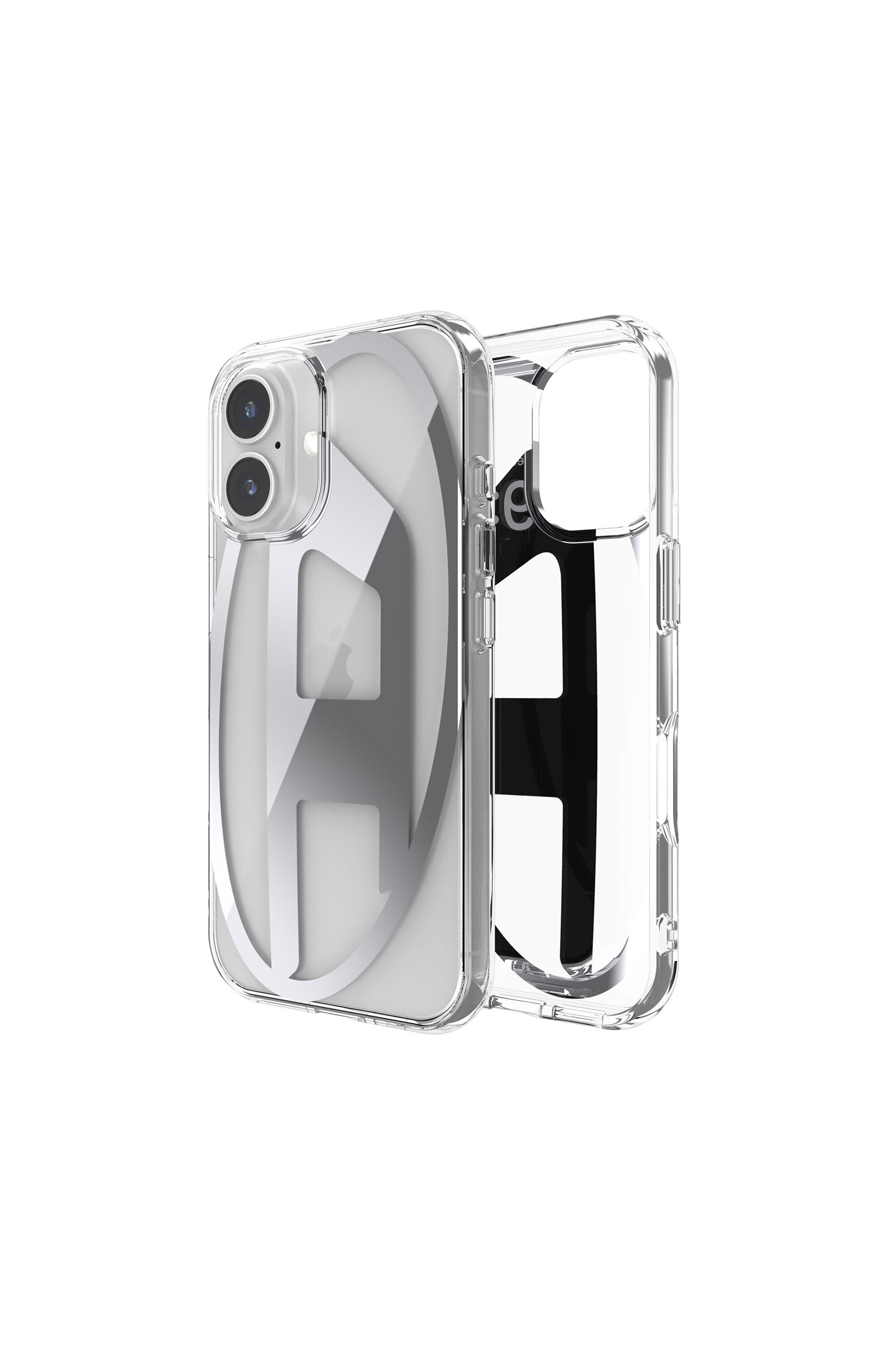 Diesel - 60139 AOP CASE, Coque pour l'iP 16 Mixte in Gris argenté - 1