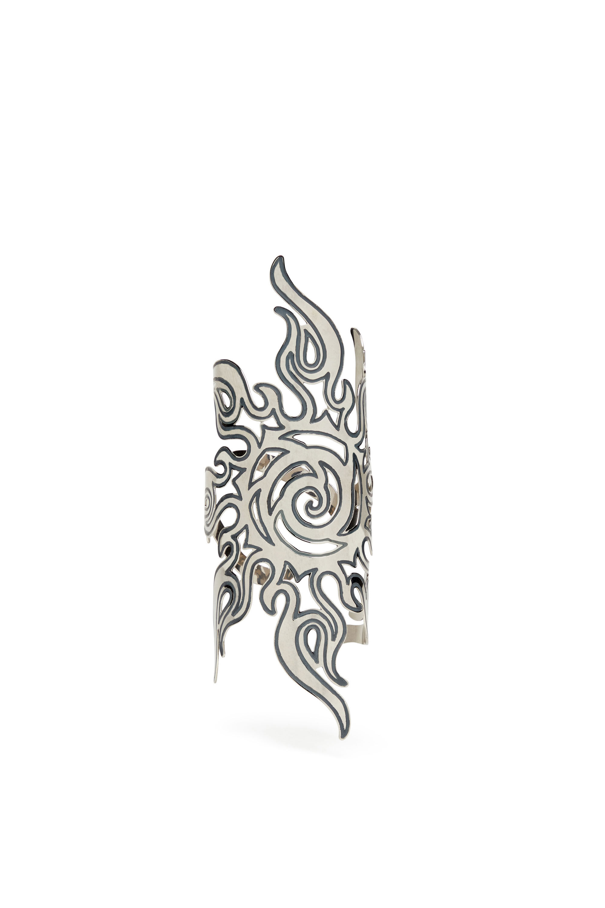 Diesel - TRIBAL SUN ARMBAND, Gris argenté - Image 1