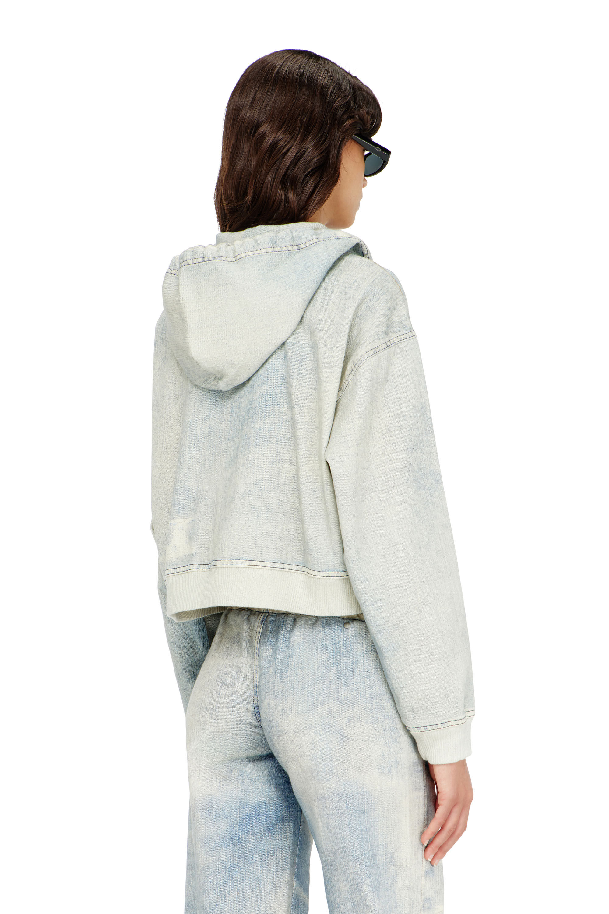 DE-GIRI-CROP JOGG, Bleu Clair