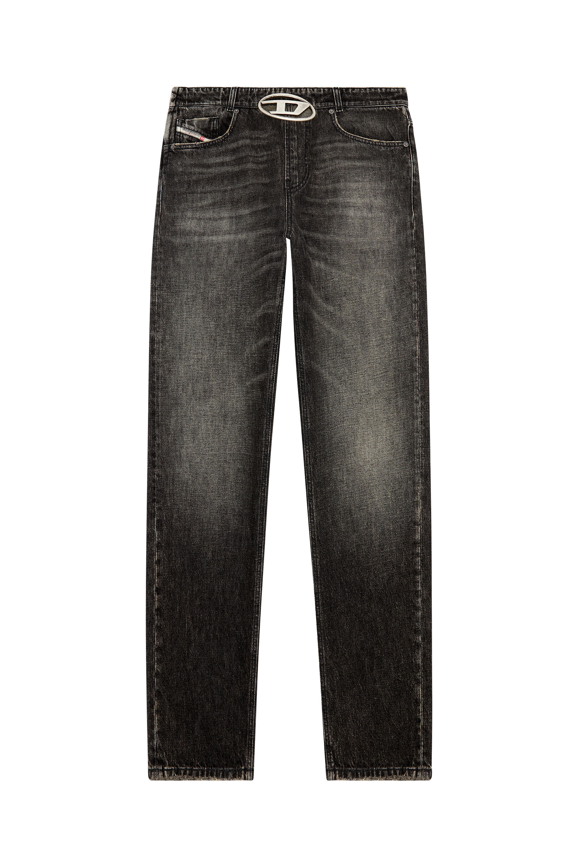 Diesel - Homme Straight Jeans 2010 D-Macs 0JGAE, Noir/Gris foncé - Image 2