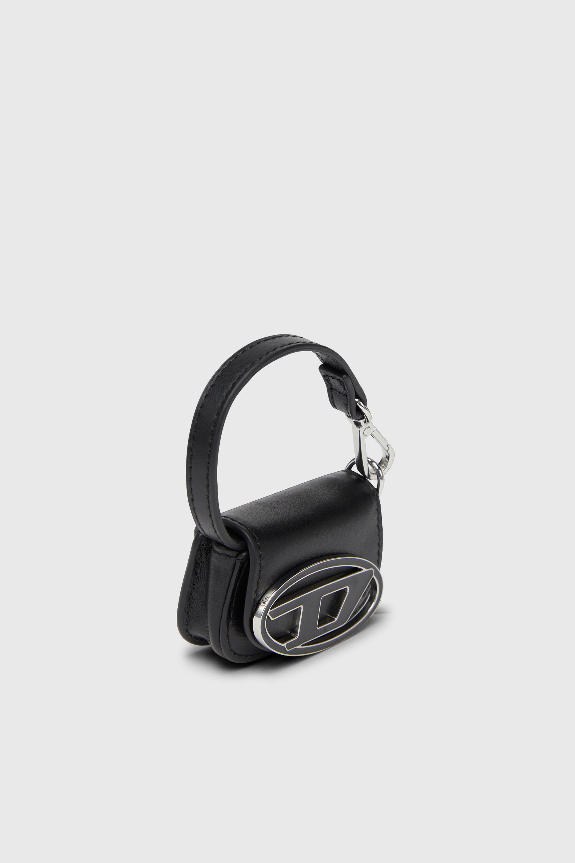 Diesel - 1DR MICRO, Breloque de sac en cuir Femme in Noir - 5