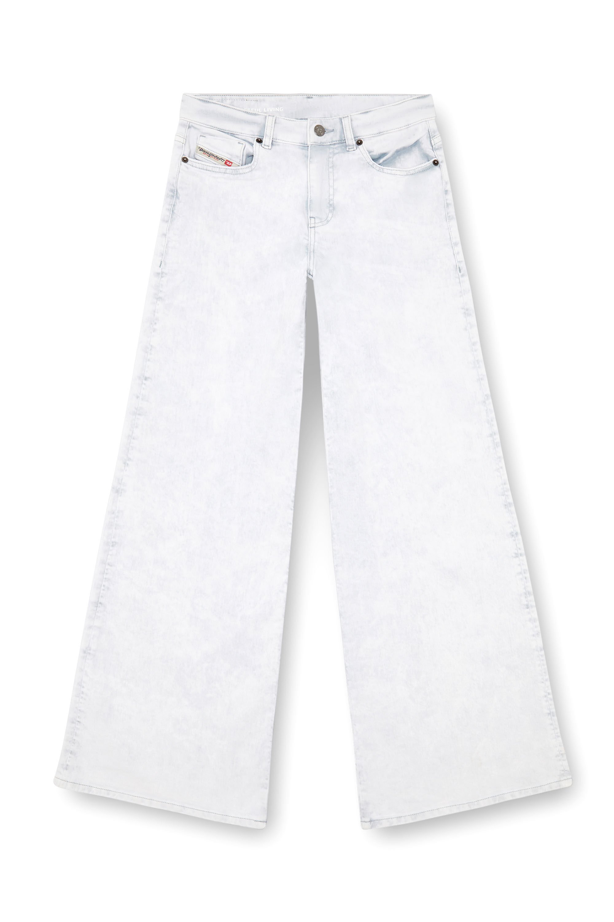 Diesel - Femme Bootcut and Flare Jeans 1978 D-Akemi 0GRDL, Bleu Clair - Image 2