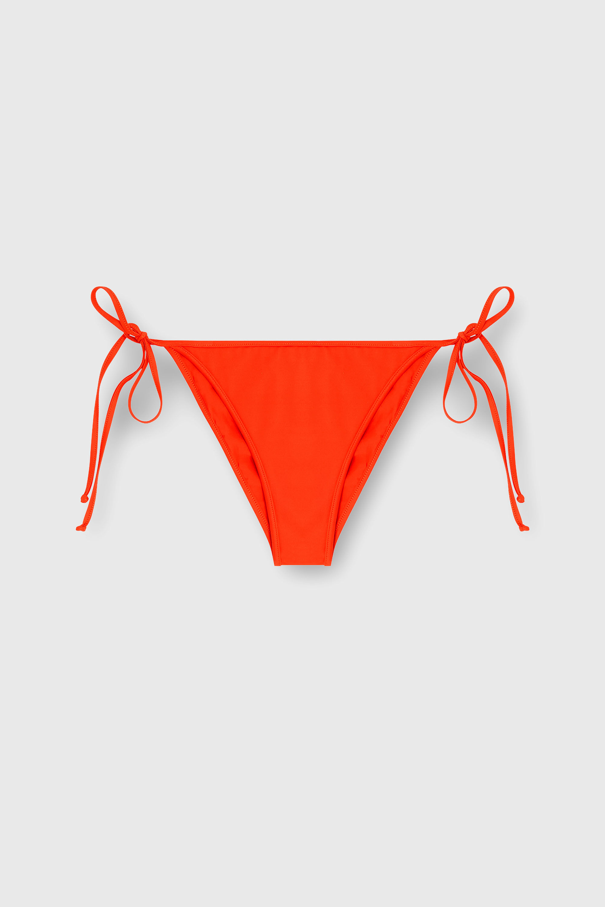 Diesel - TAYLOR-D-CORE, Bas de bikini avec liens sur les c&ocirc;t&eacute;s Femme in Rouge - 4