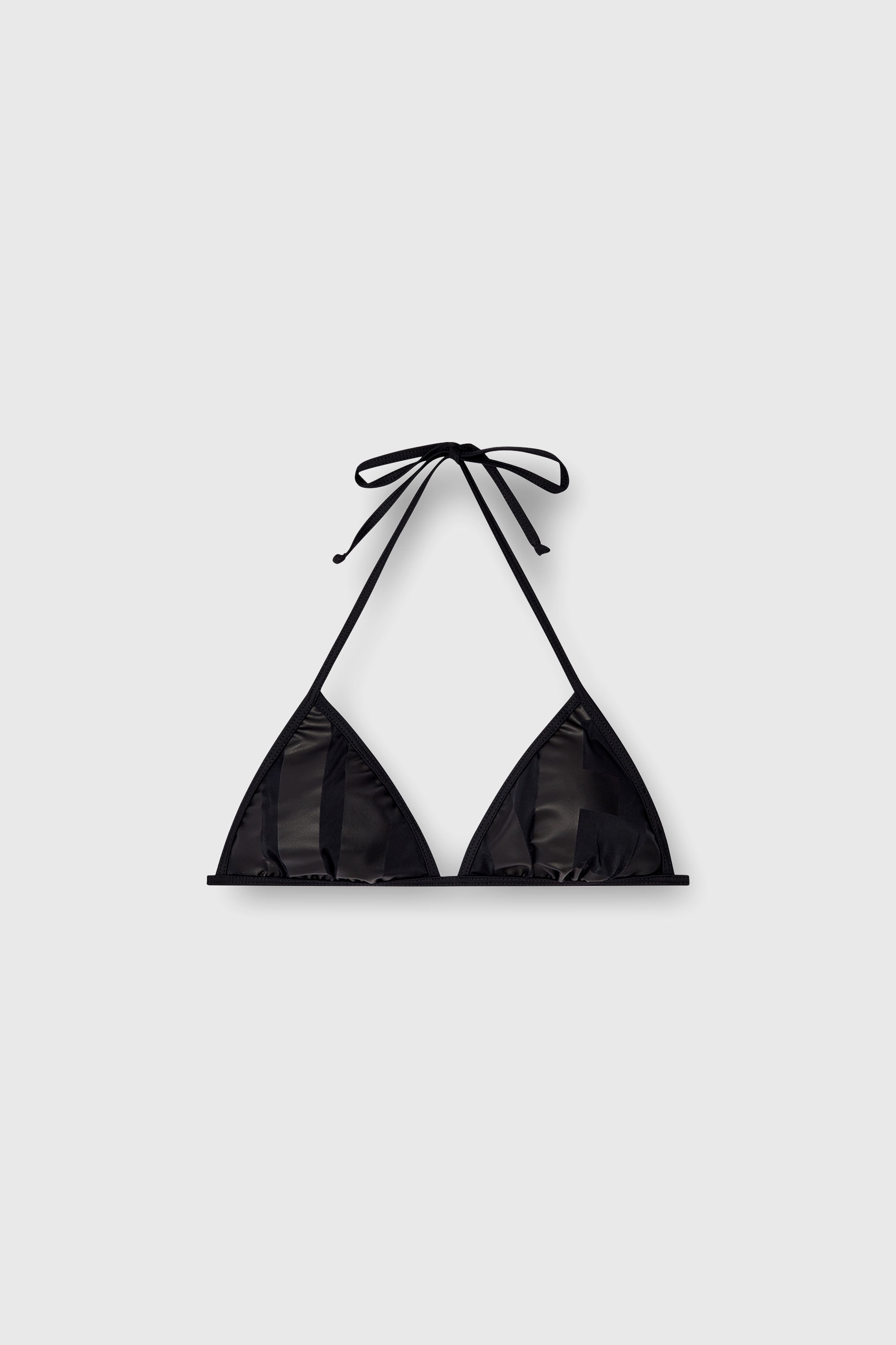 Diesel - BFB-SEES-A, Haut de bikini avec logo Diesel d&eacute;coup&eacute; Femme in Noir - 4