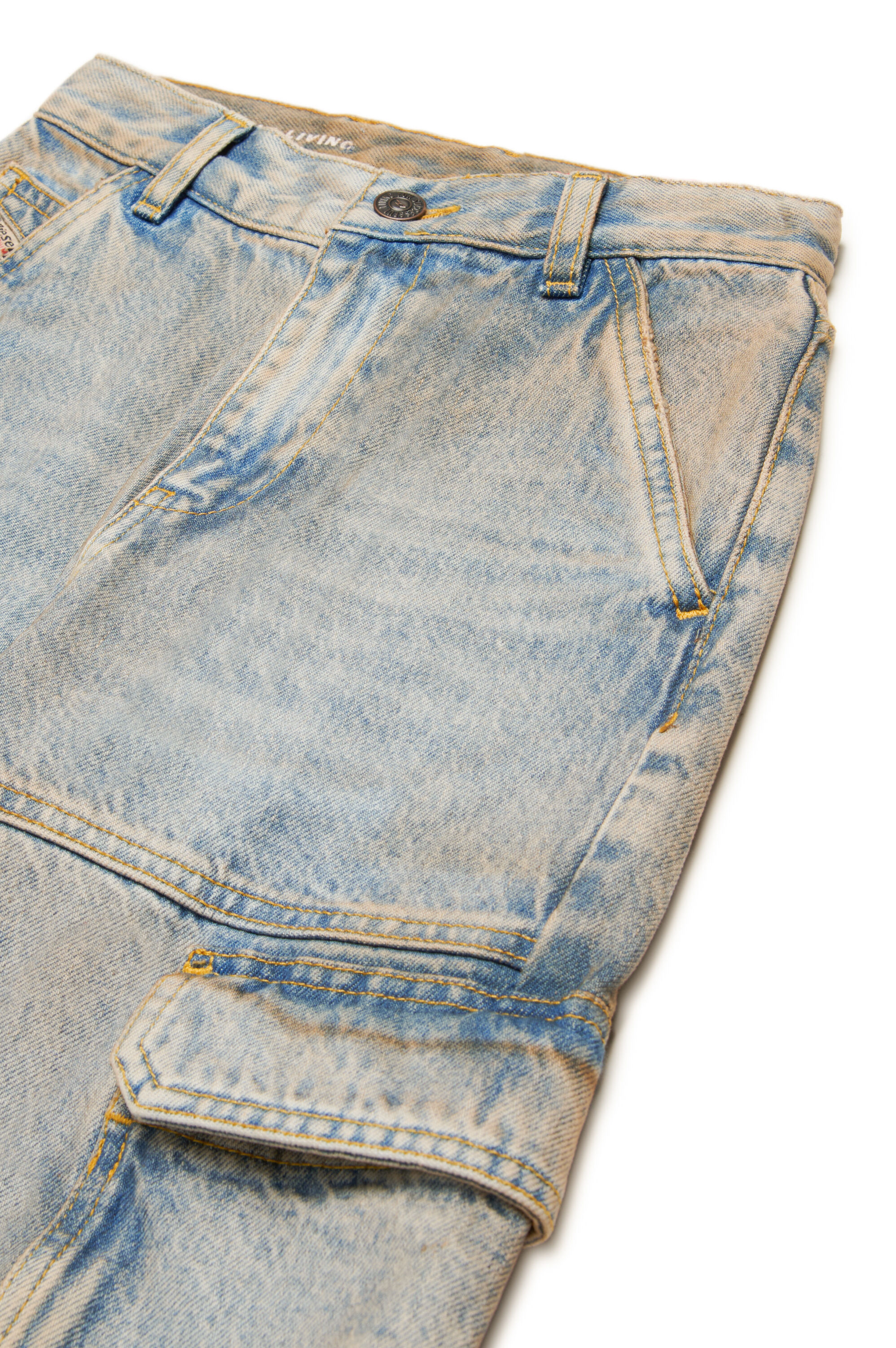 人気ブランドからコーディネートを探す | D-Argjx - Jeans Loose Blue Diesel | Girls YEARS 4-16 | パンツ
