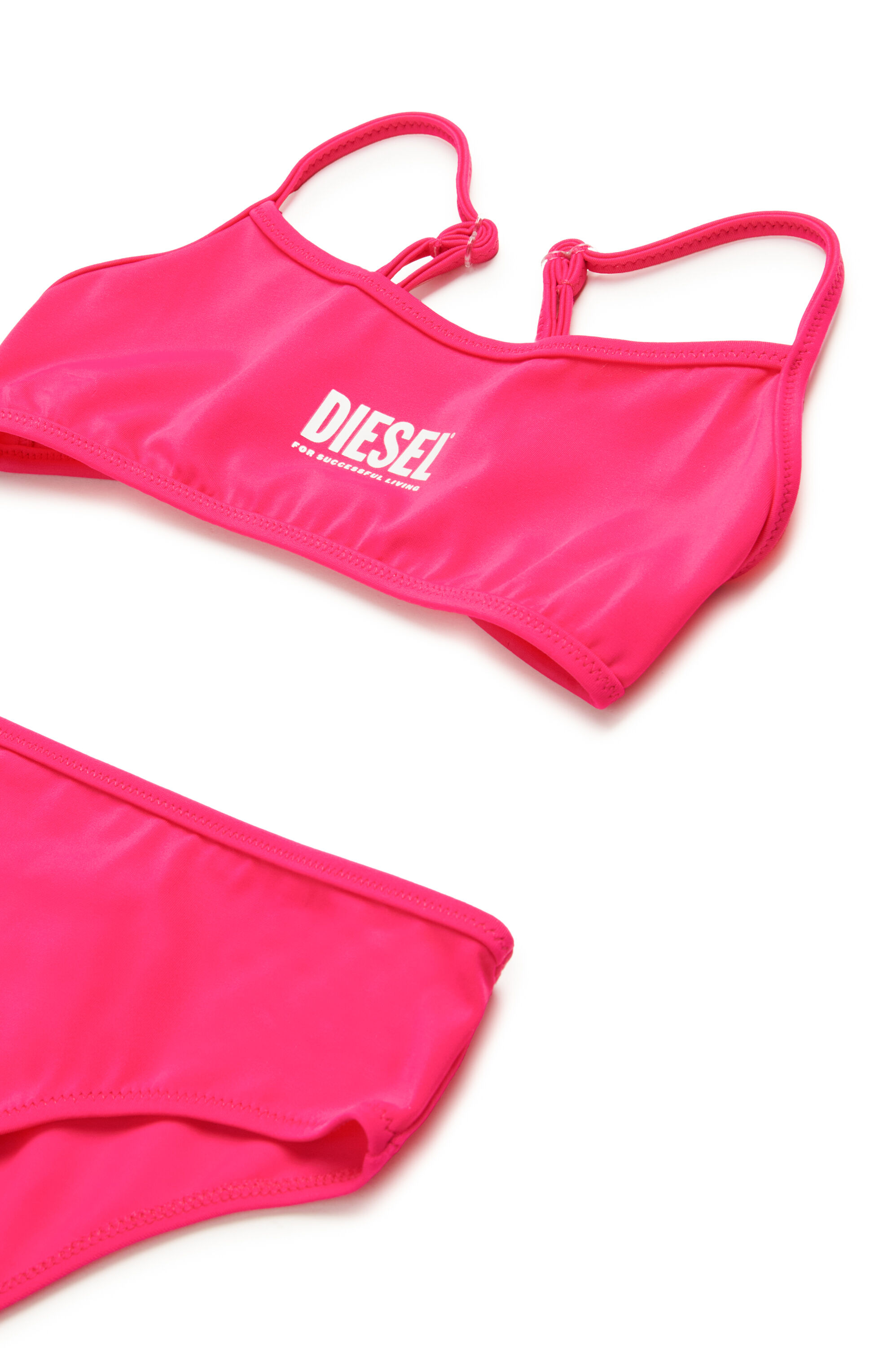 Diesel - MNALAX, Bikini avec imprimé logo Femme in Rose - 3