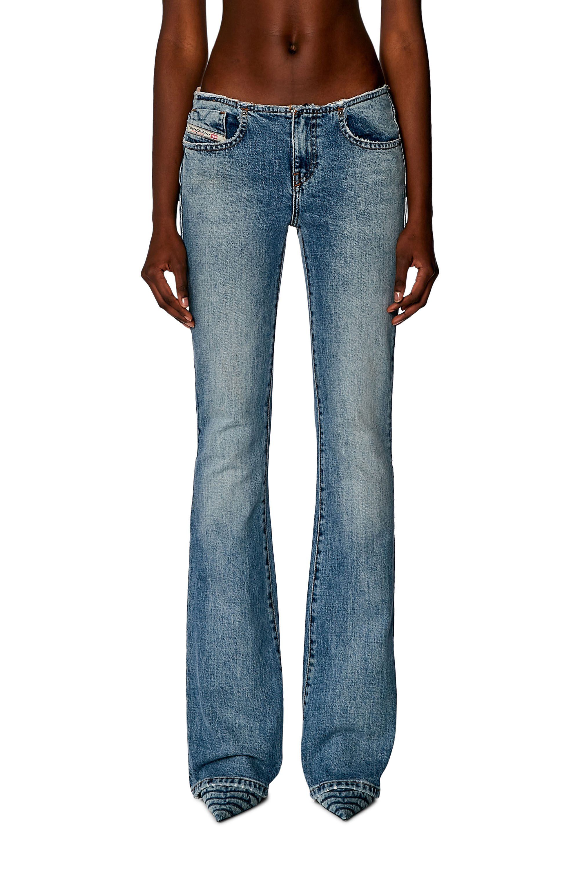 Diesel - Bootcut and Flare Jeans 1969 D-Ebbey 0DQAD, Bleu Clair - Image 3