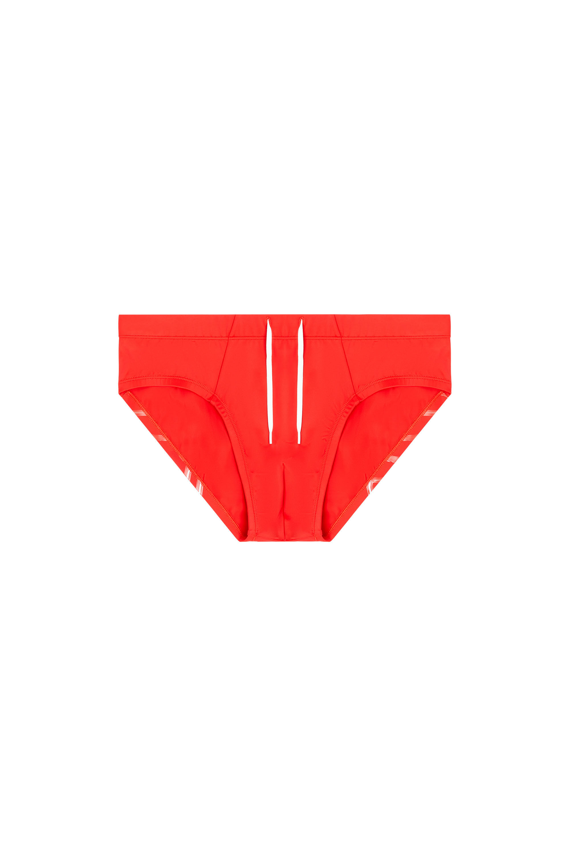 Diesel - ALFIE-D-CORE, Maillot de bain en lycra avec logo au dos Homme in Rouge - 4