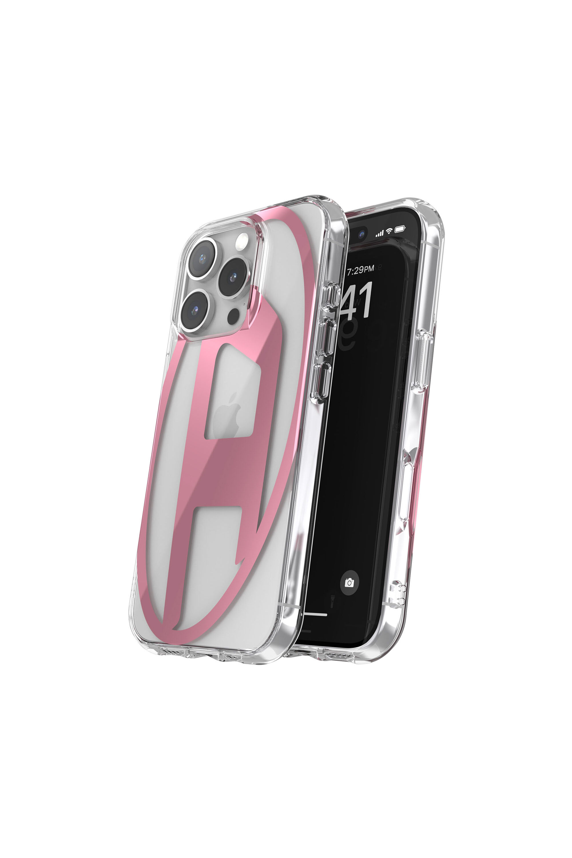 Diesel - 60144 AOP CASE, Coque miroir pour l'iP 16 Pro Mixte in Rose - 2