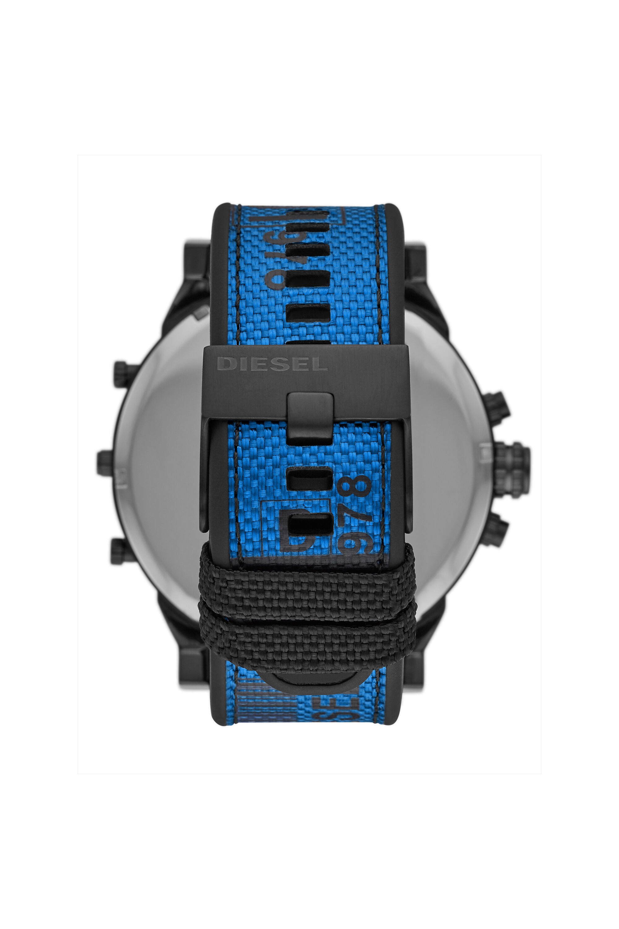 おトク情報がいっぱい！ 2.0 Daddy Mr. Man: DZ7434 chronograph watch silicone blue ワンピース