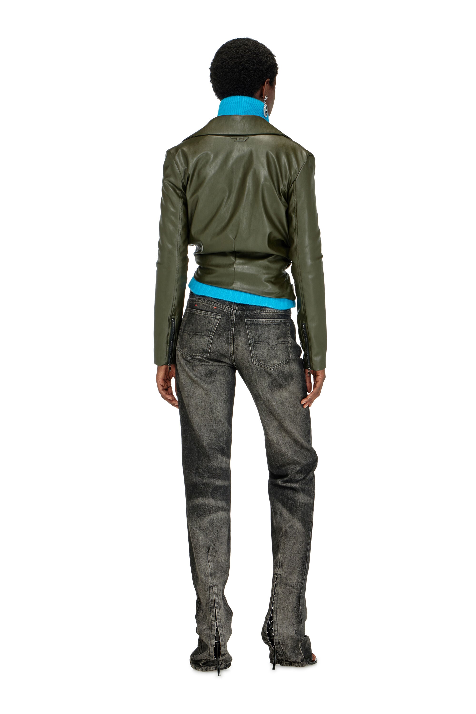 Diesel - Regular Jeans D-Heel 09R33 Femme, Noir/Gris fonc&eacute; - Image 3