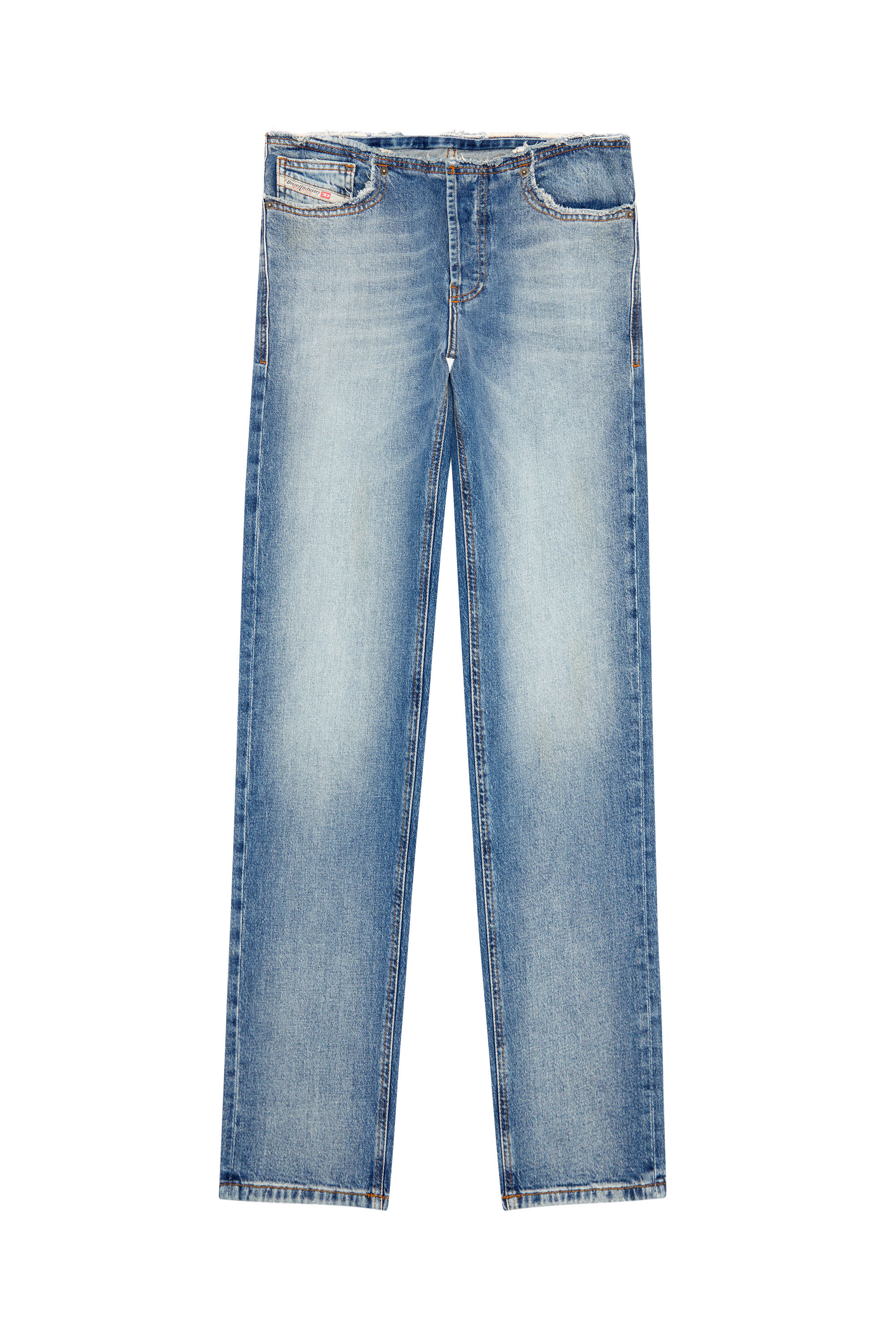Diesel - Straight Jeans D-Ark 0DQAD, Bleu Clair - Image 2