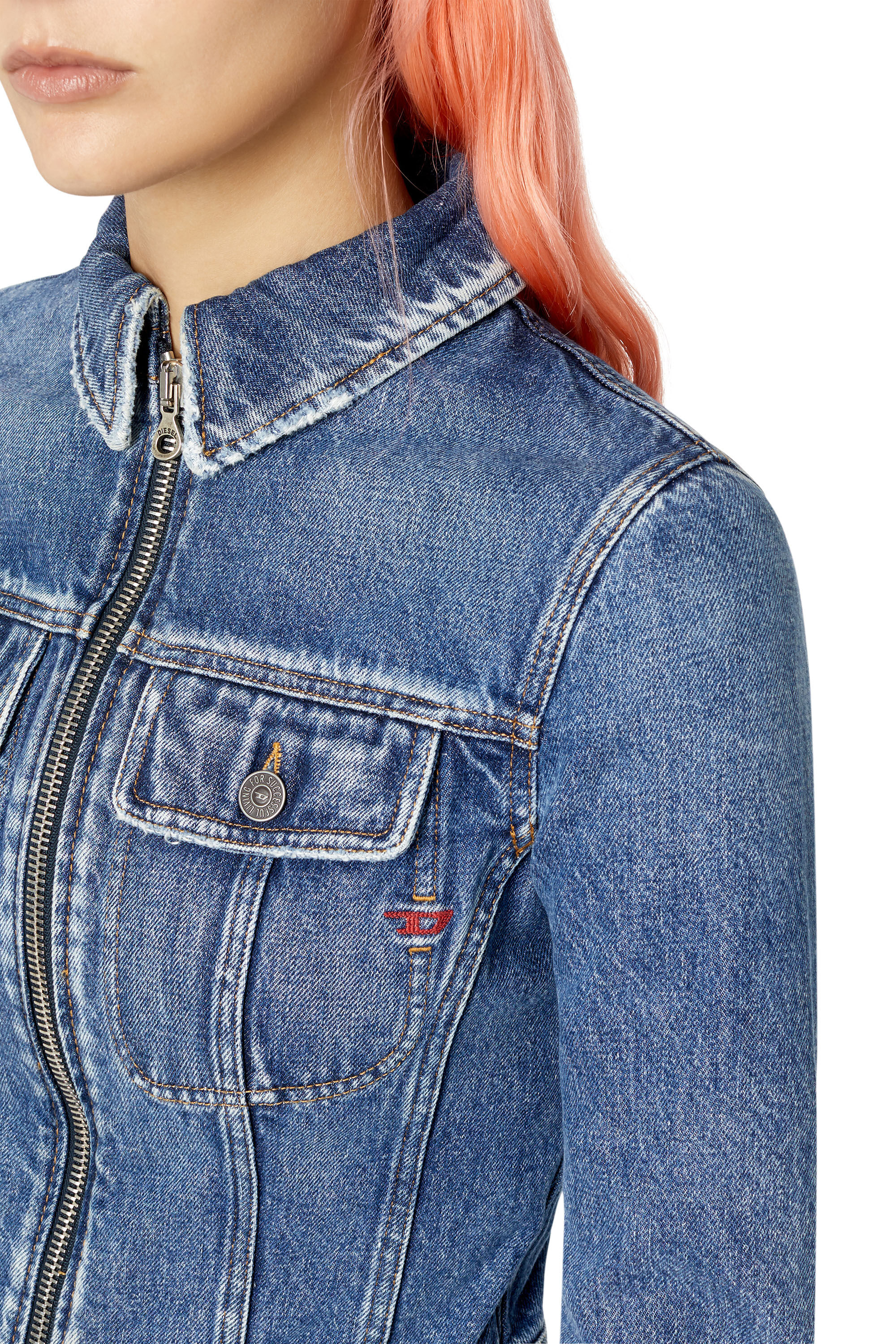 Diesel - DE-SLIMMY-ZP-FSB, Dark Blue - Image 6
