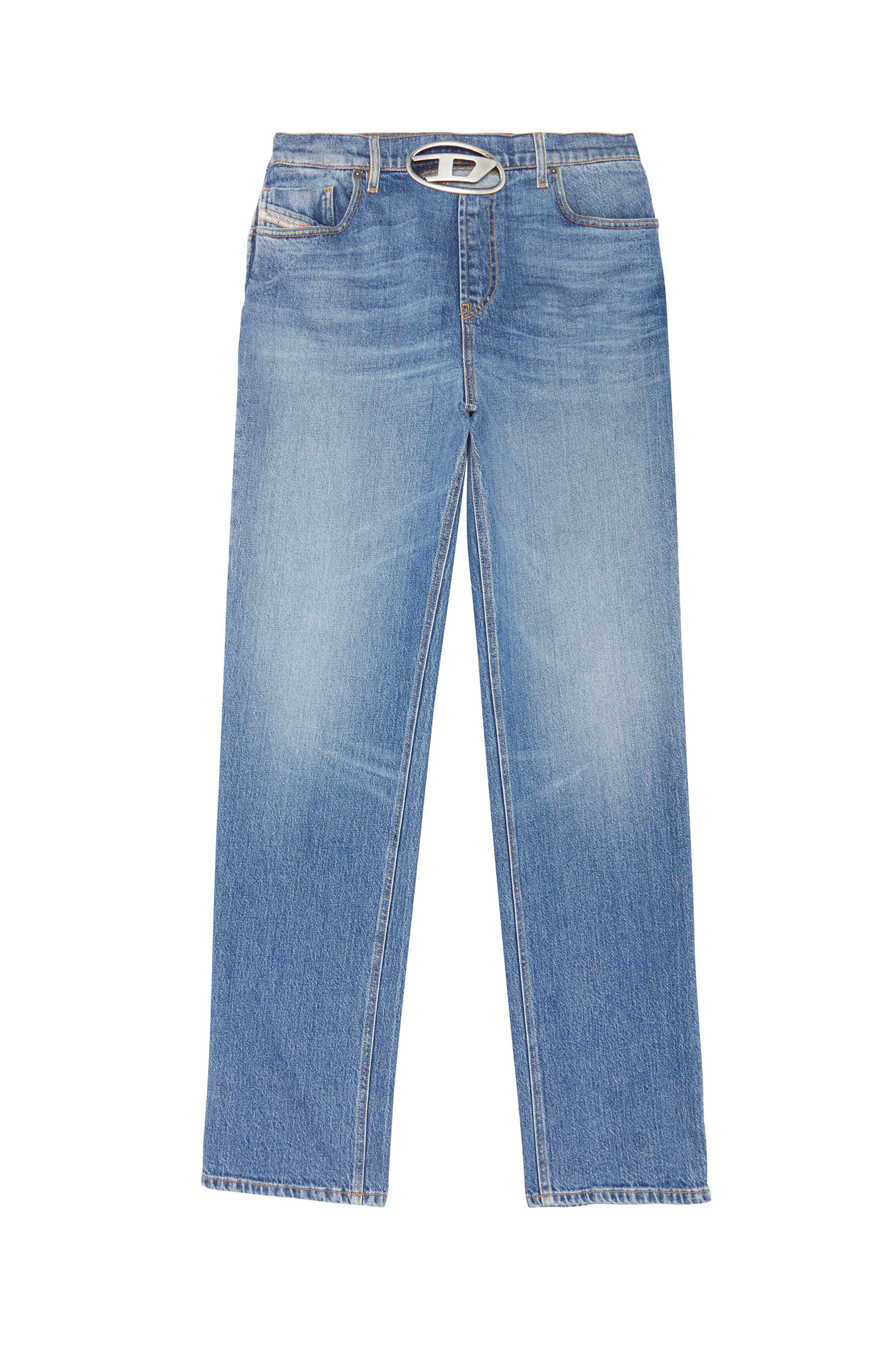 Diesel - 1955 D-Rekiv 0LICI Straight Jeans, Medium blue - Image 2