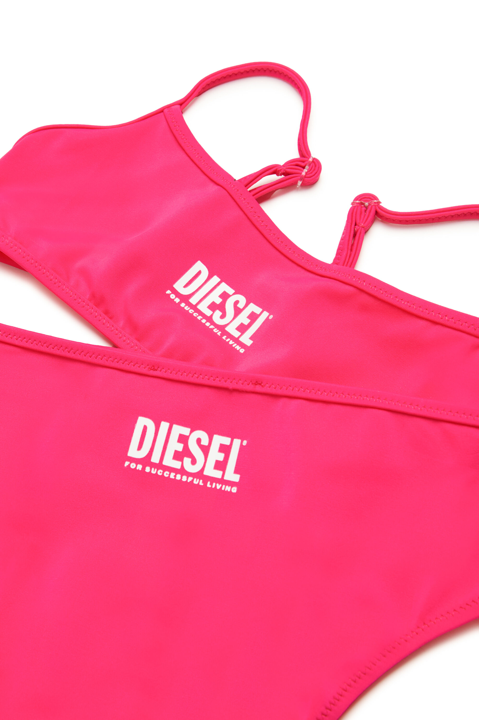 Diesel - MNALAX, Bikini avec imprimé logo Femme in Rose - 4