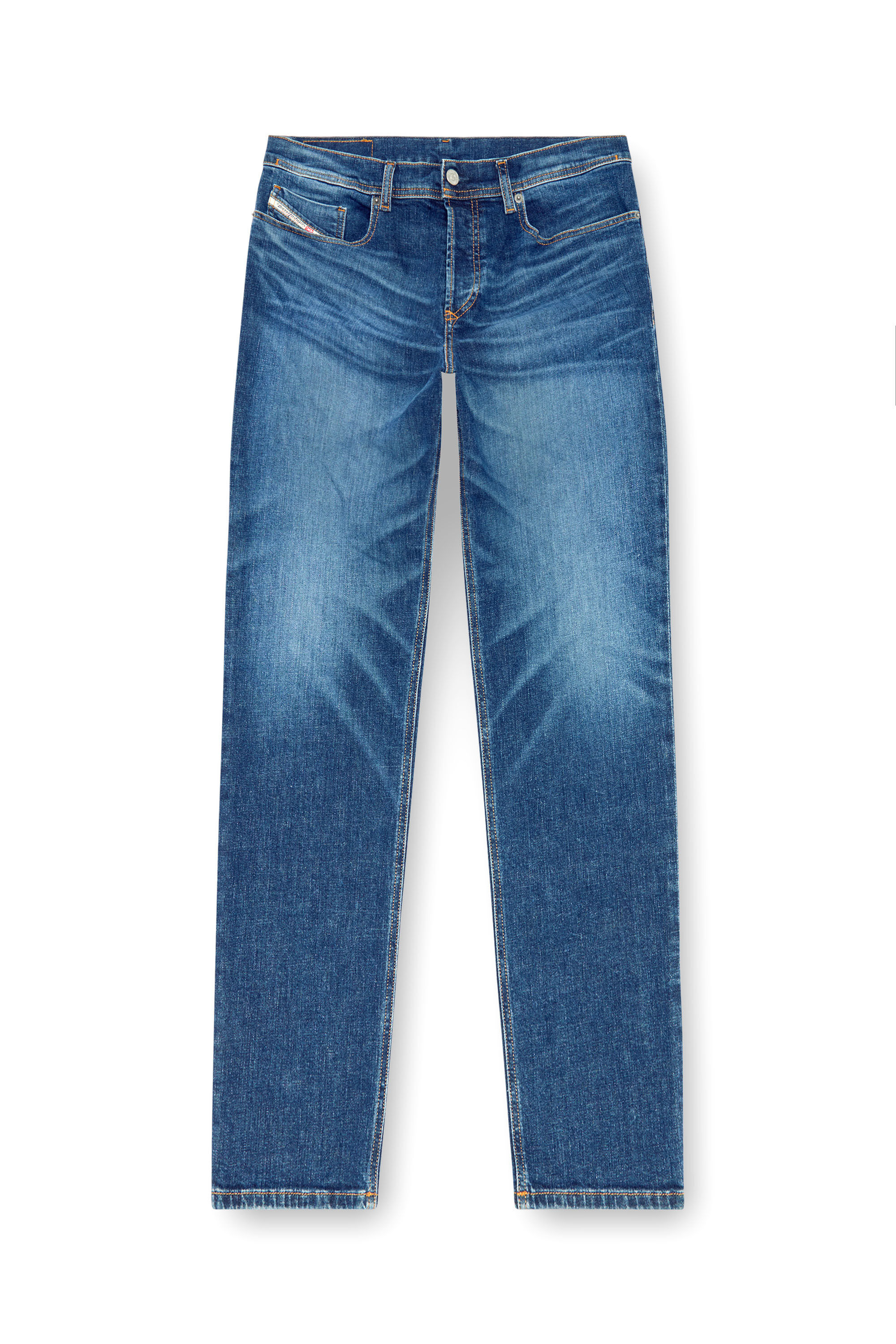 Diesel - Homme Tapered Jeans 2023 D-Finitive 09J47, Bleu Foncé - Image 2