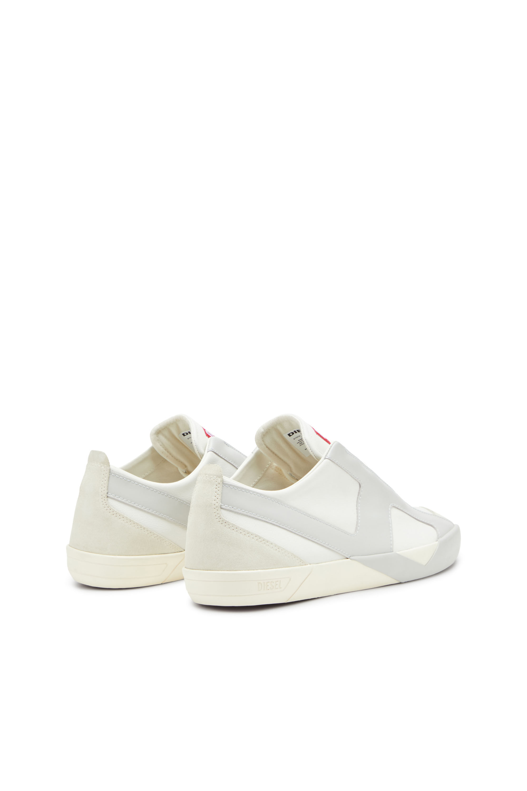 Diesel - S-SLANTE-D LOW, Baskets en daim et cuir avec logo D Homme in ToBeDefined - 3