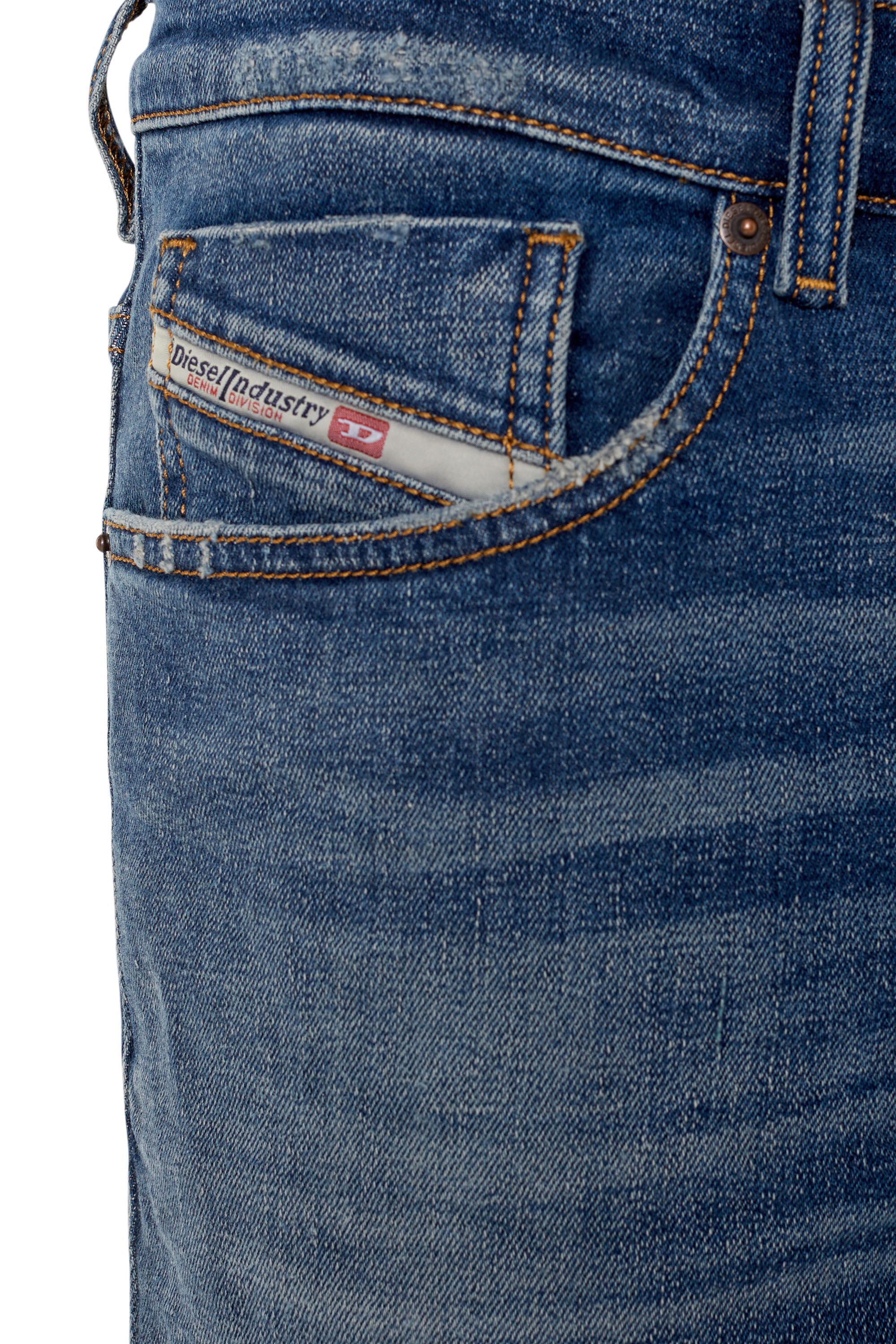 Diesel - 2005 D-Fining 09E66 Tapered Jeans, Dark Blue - Image 6