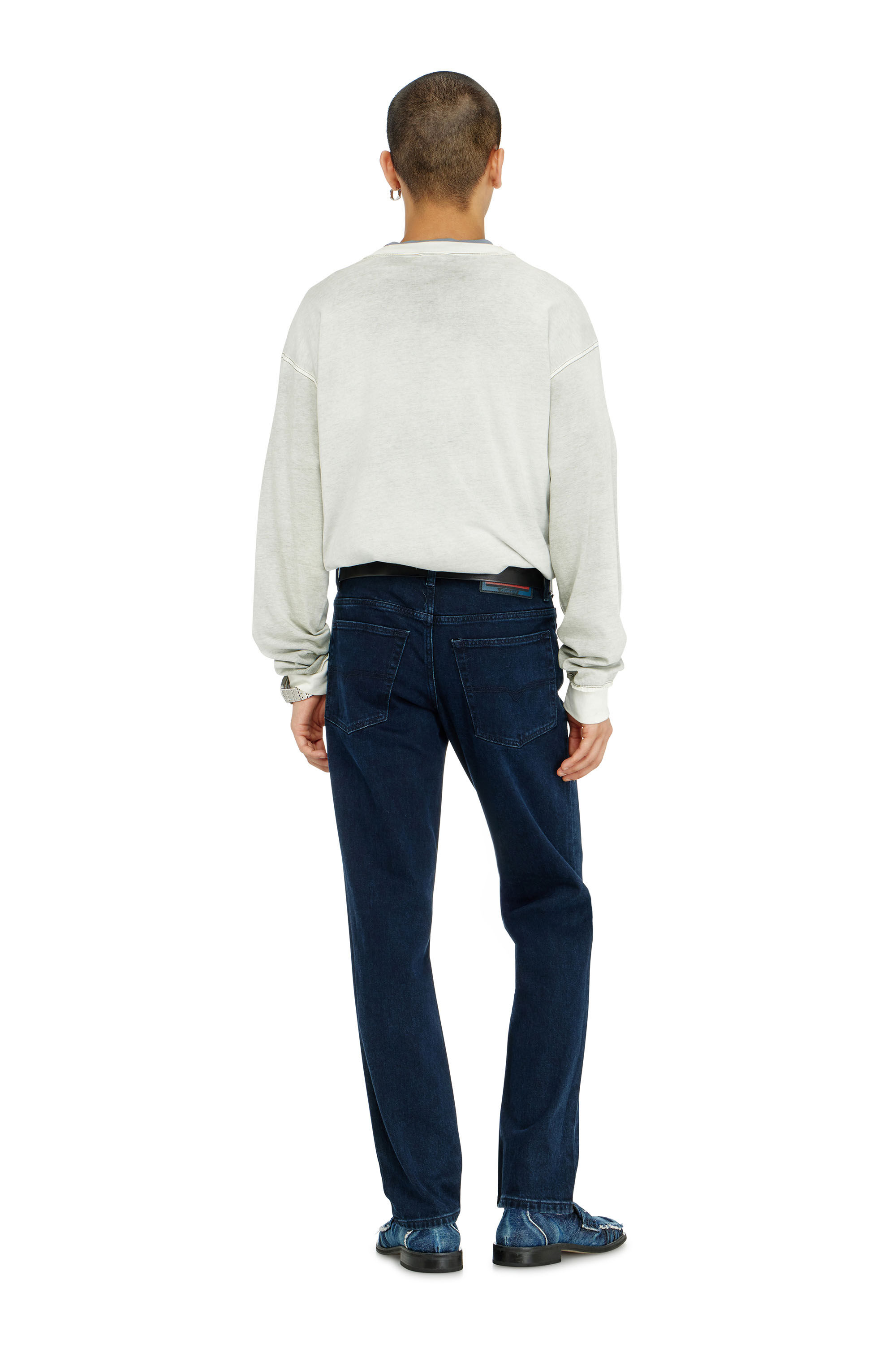 Diesel - Regular Jeans 2023 D-Finitive 0KBBJ Homme, Bleu Fonc&eacute; - Image 3
