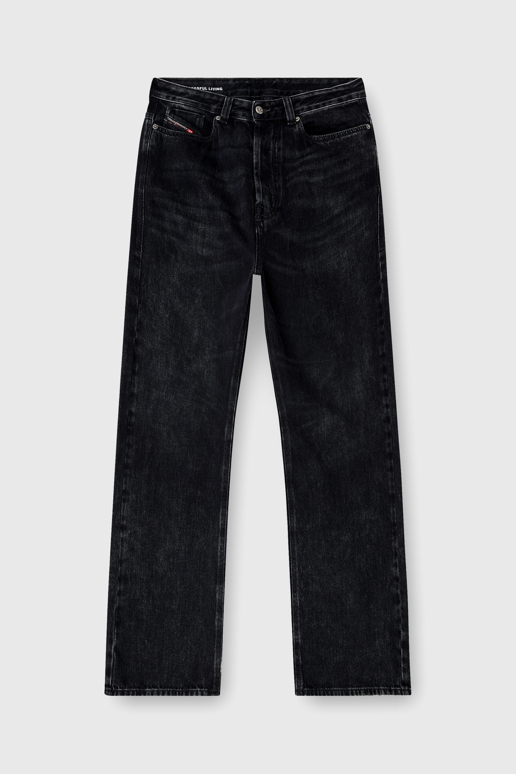 Diesel - Relaxed Jeans 1980 D-Eeper 09P09 Homme, Noir/Gris fonc&eacute; - Image 4