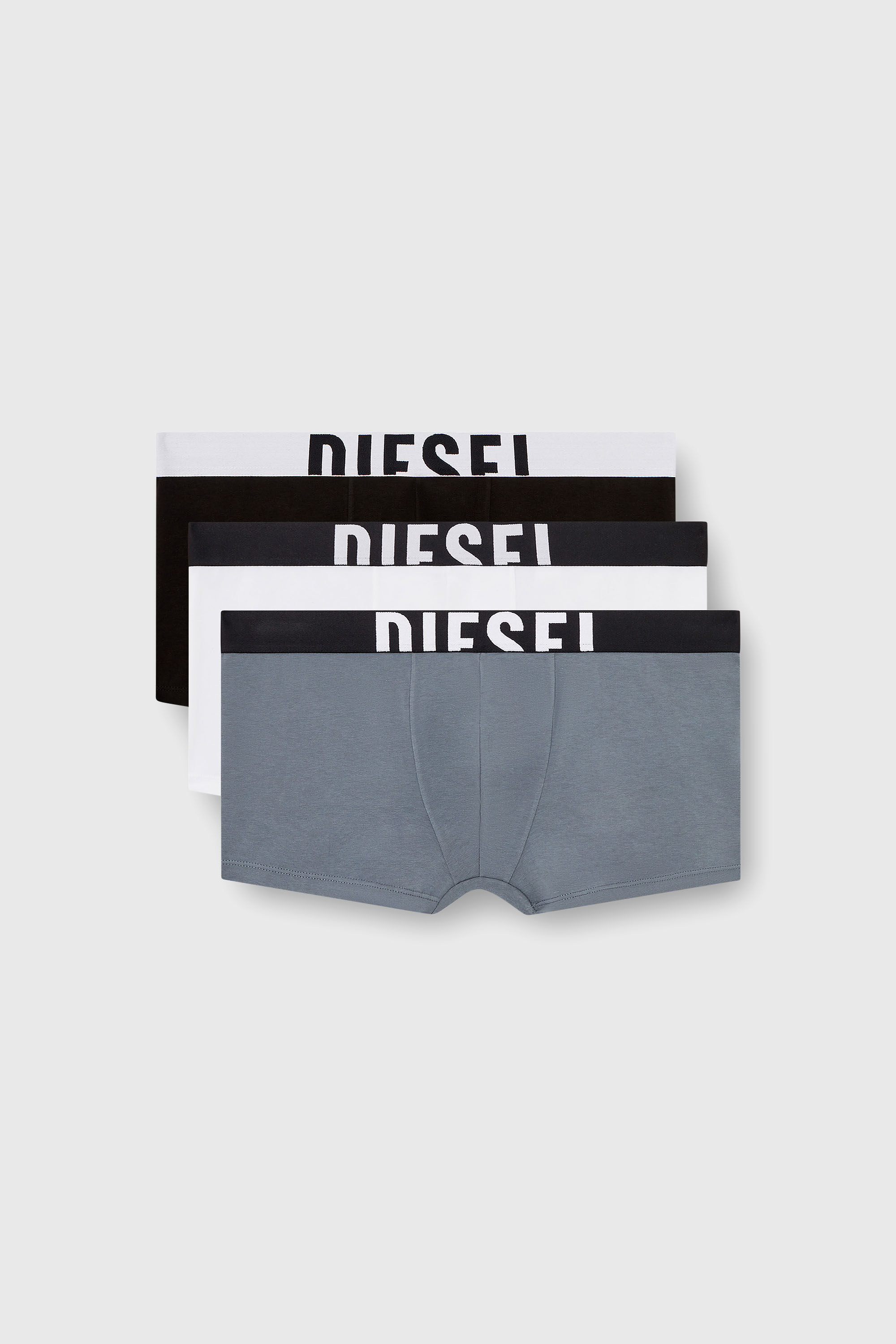 Diesel - DAMIEN-D-POP-3PACK-40, Lot de trois boxers en coton stretch Homme in Polychrome - 2