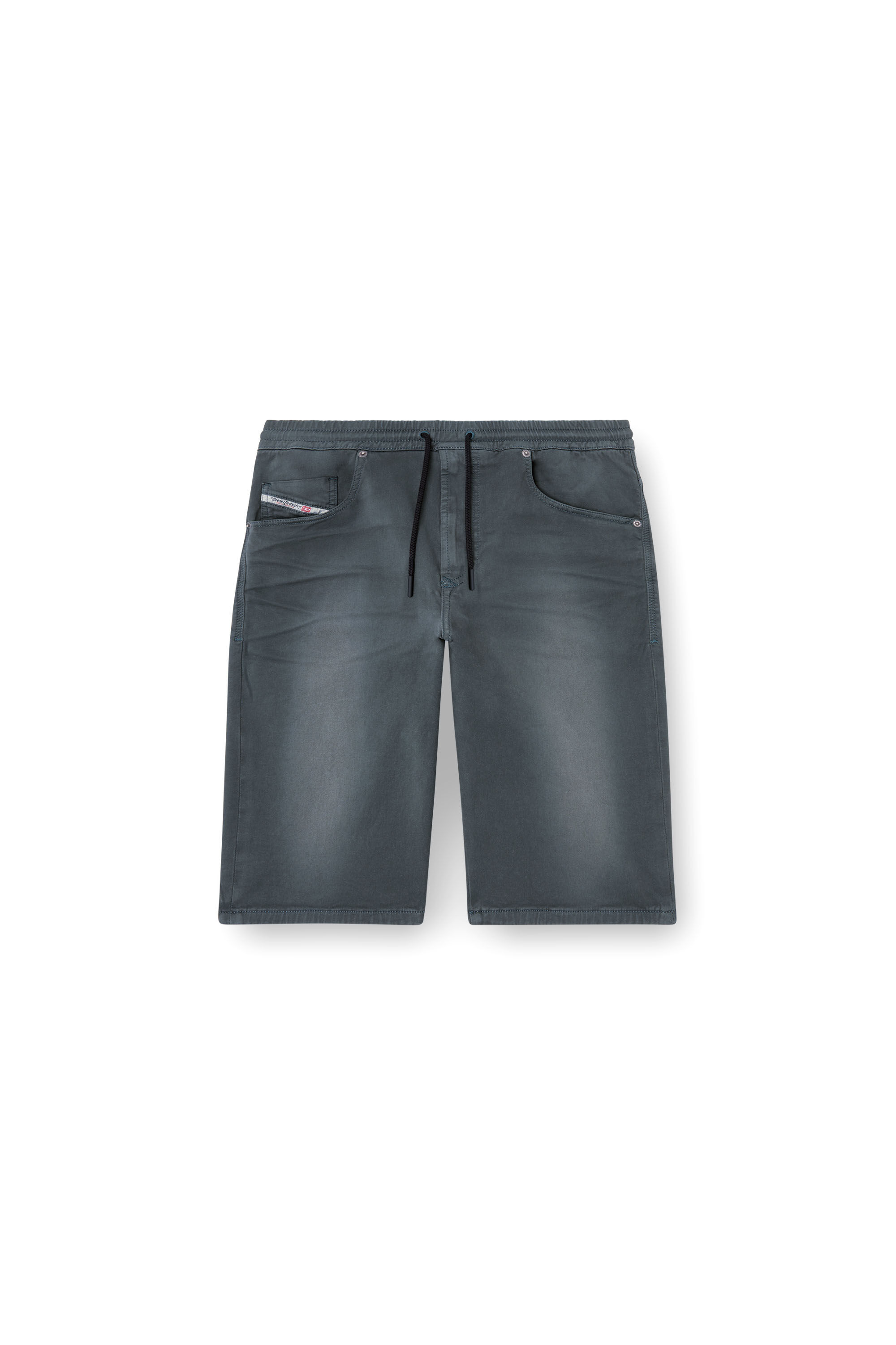 Diesel - 2033 D-KROOLEY-SHORT JOGG, Short chino en JoggJeans Homme in Gris - 2