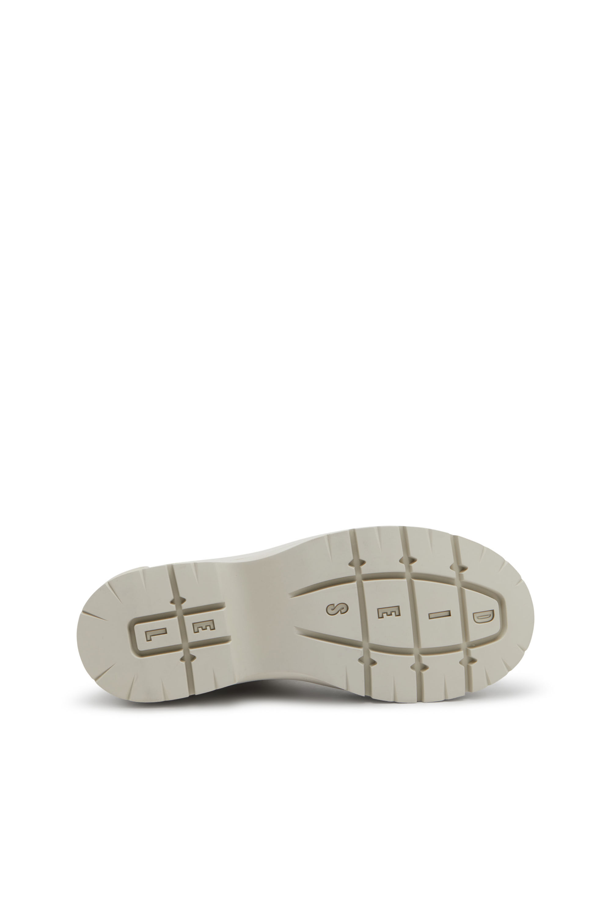 Diesel - D-DONALD MONTONE, D-Donald-Bottines épaisses avec semelle crantée Homme in Blanc - 5
