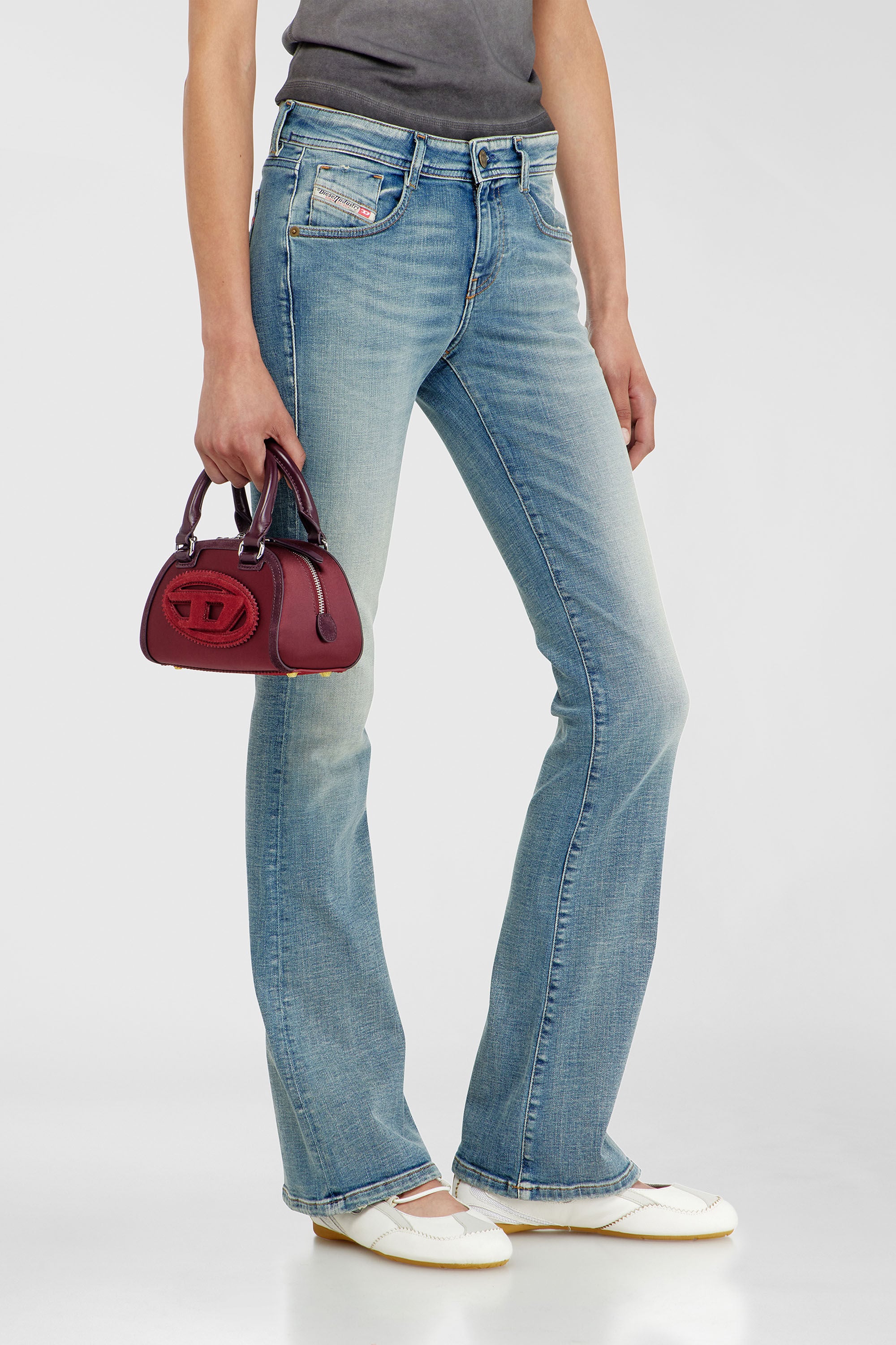 Diesel - Bootcut Jeans 1969 D-Ebbey 09P42 Femme, Bleu Clair - Image 7